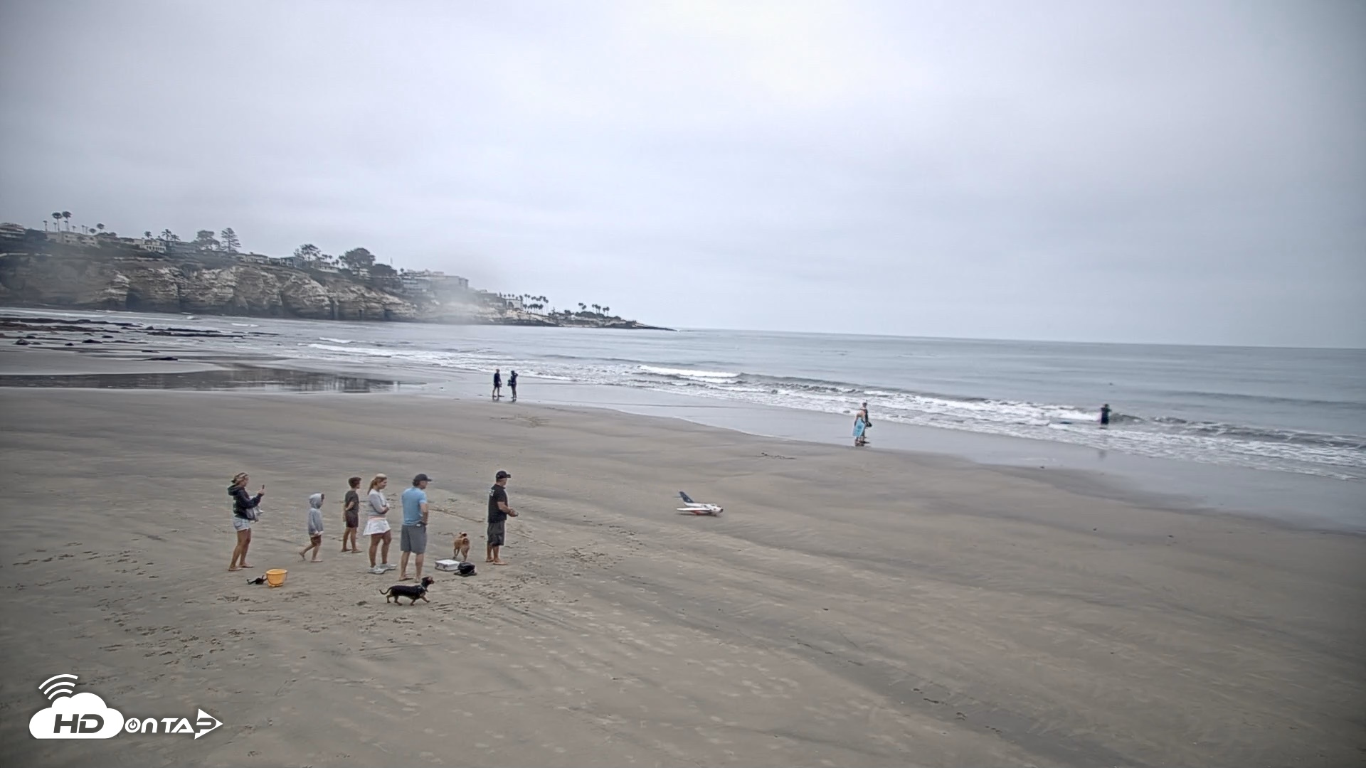 Snapshot of La Jolla Shores Live Surf Cam taken Jul 31, 2026, 7:01am PDT