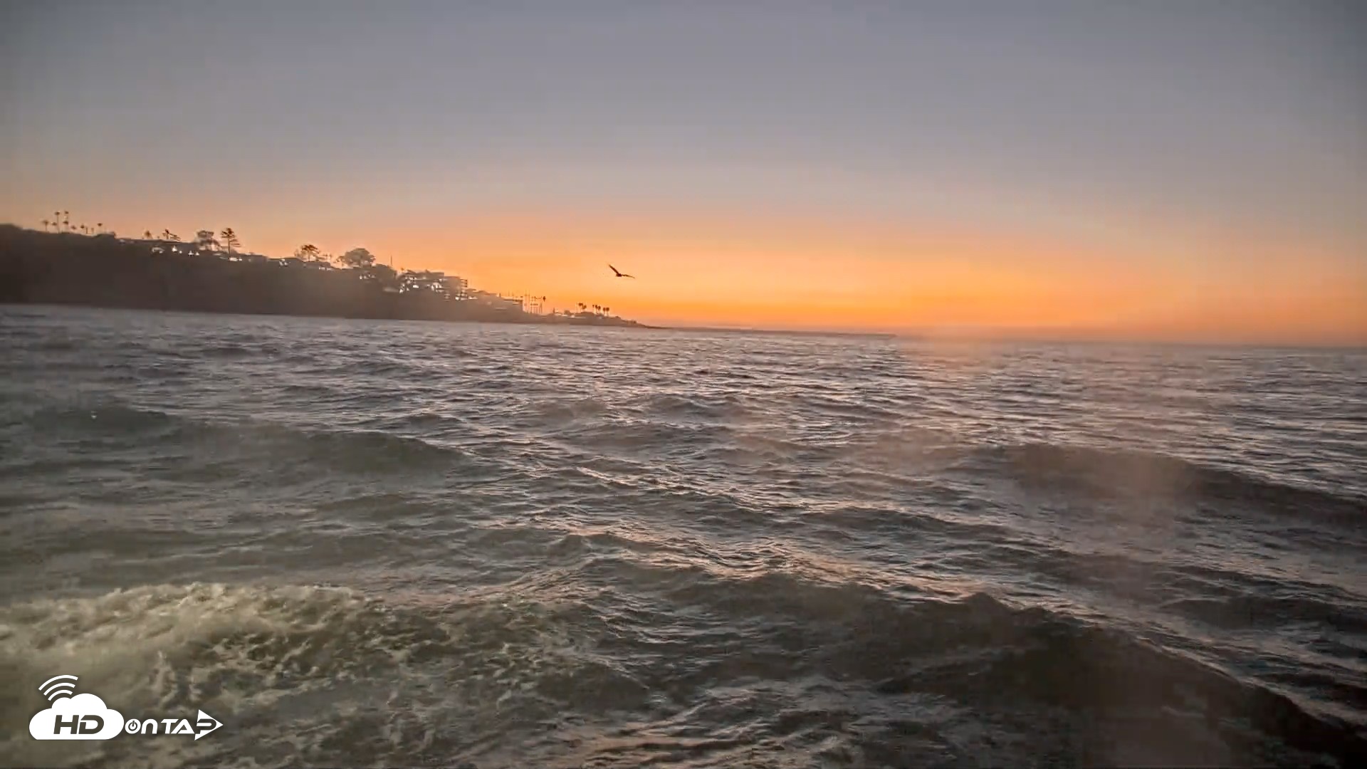 Snapshot of La Jolla Shores Live Surf Cam taken Oct 6, 2026, 6:57pm PDT