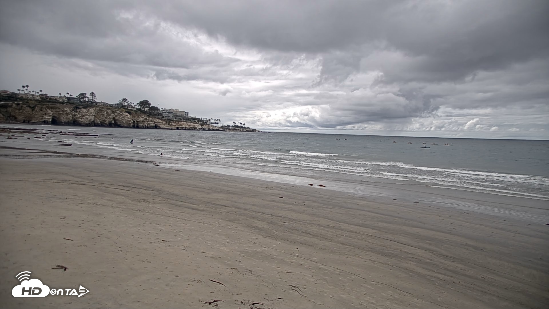 Snapshot of La Jolla Shores Live Surf Cam taken Apr 12, 2026, 2:49pm PDT