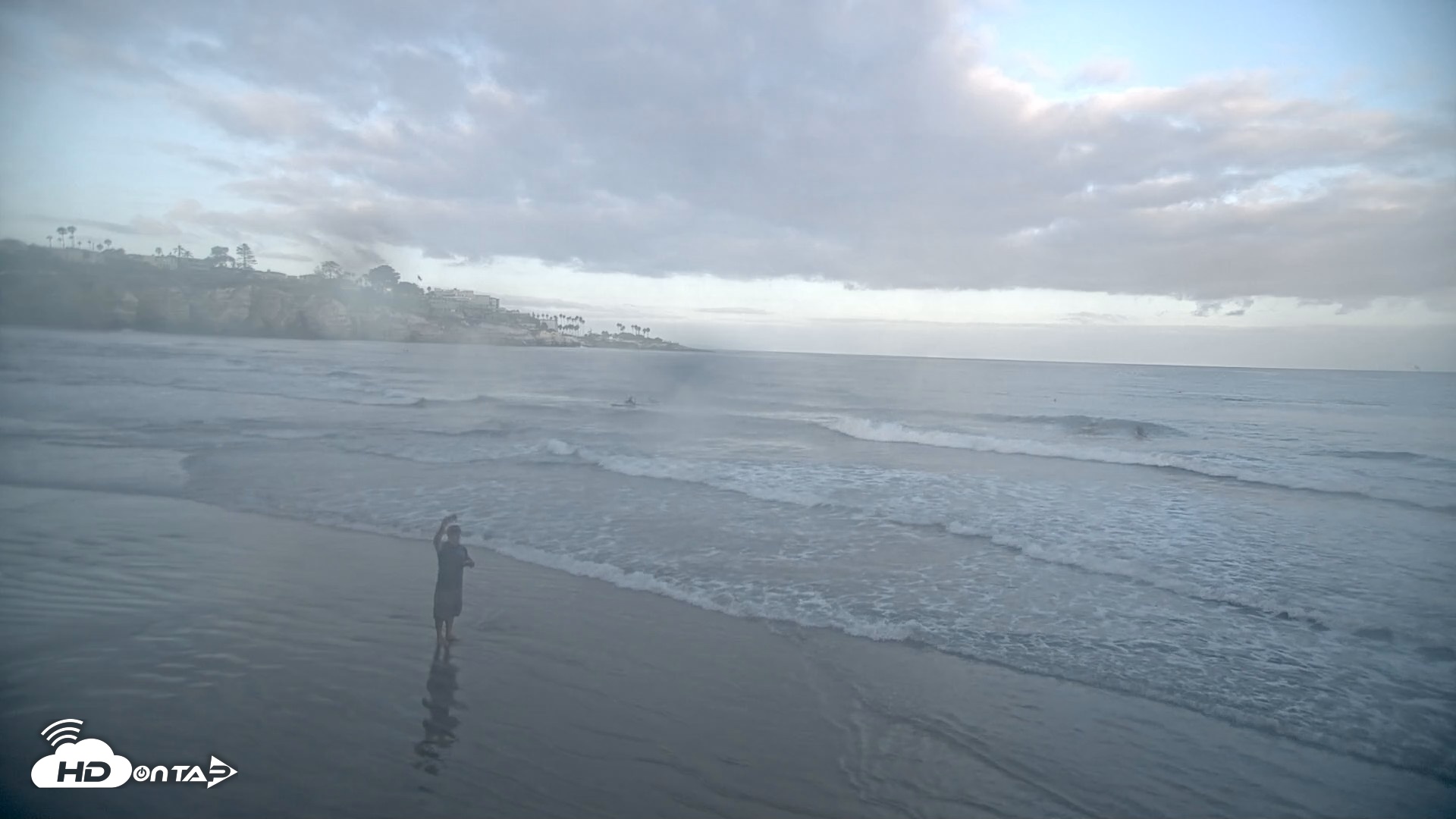 Snapshot of La Jolla Shores Live Surf Cam taken Sep 4, 2026, 6:55am PDT