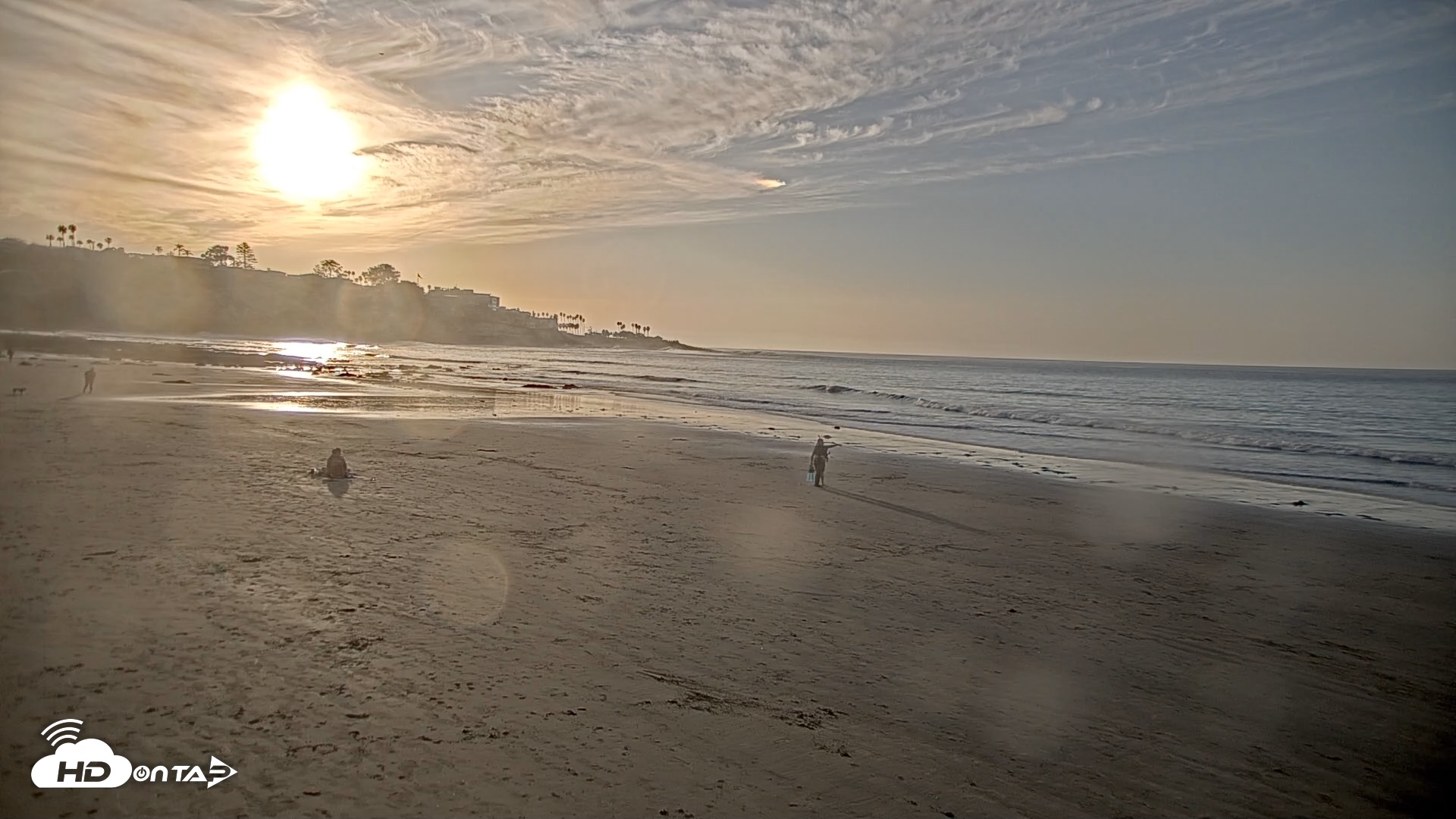 Snapshot of La Jolla Shores Live Surf Cam taken Feb 2, 2026, 4:36pm PST