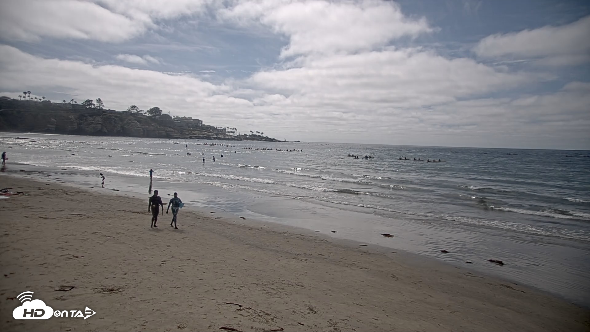 Snapshot of La Jolla Shores Live Surf Cam taken Apr 10, 2026, 3:19pm PDT
