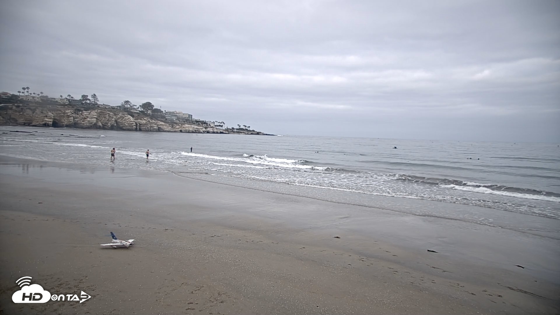 Snapshot of La Jolla Shores Live Surf Cam taken May 23, 2026, 7:15am PDT