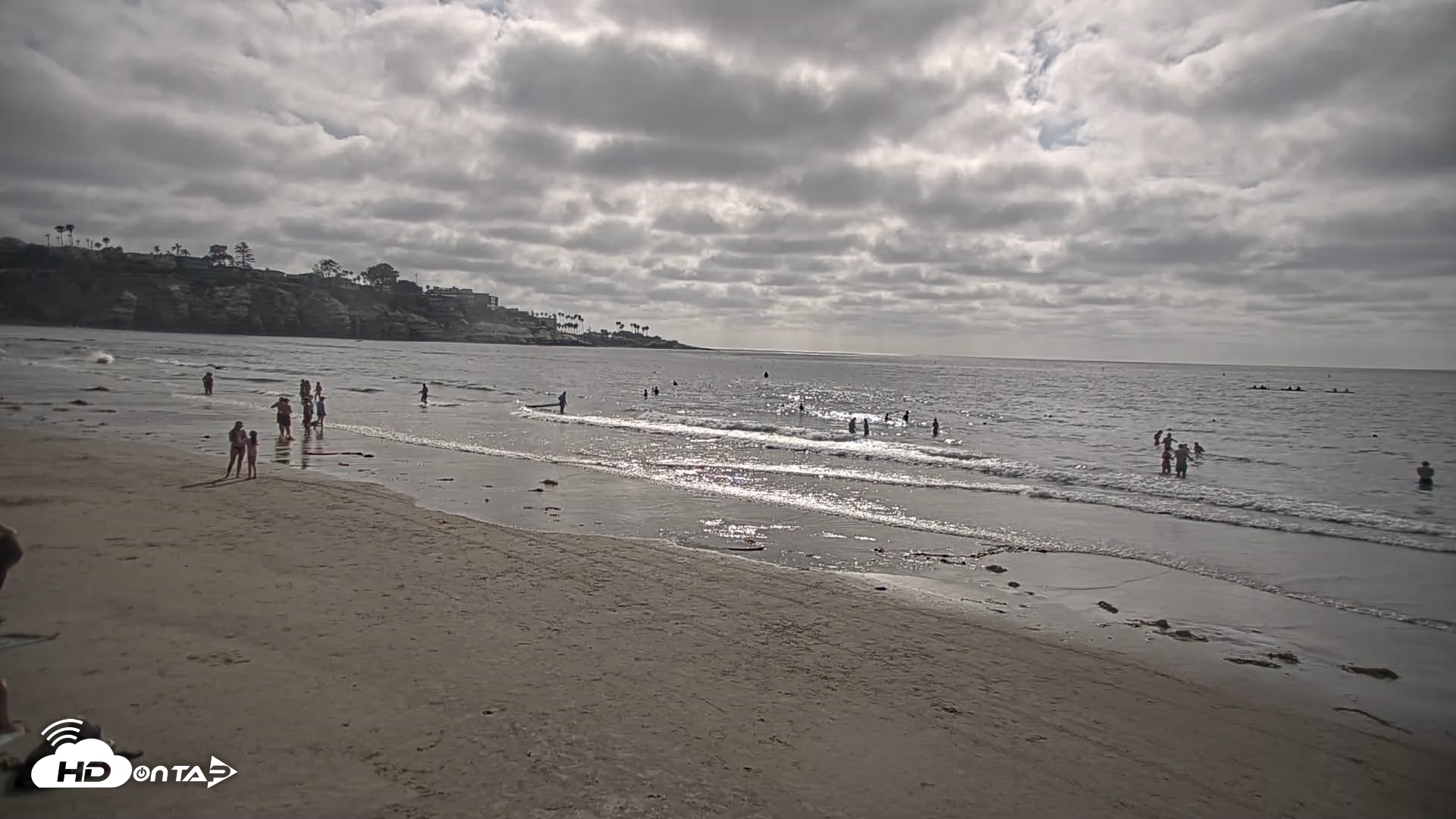 Snapshot of La Jolla Shores Live Surf Cam taken Aug 12, 2026, 5:06pm PDT