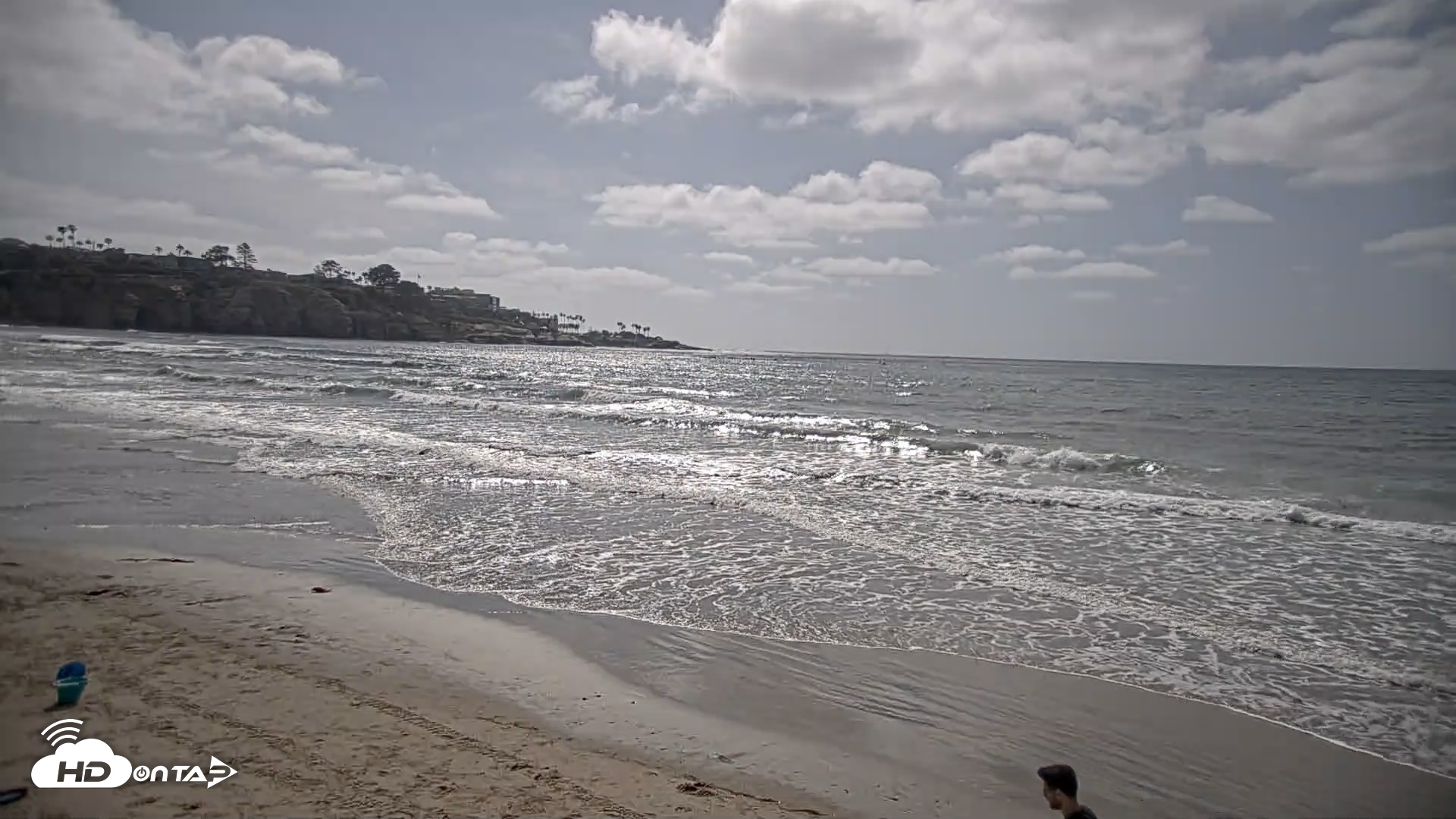 Snapshot of La Jolla Shores Live Surf Cam taken Apr 24, 2026, 3:50pm PDT