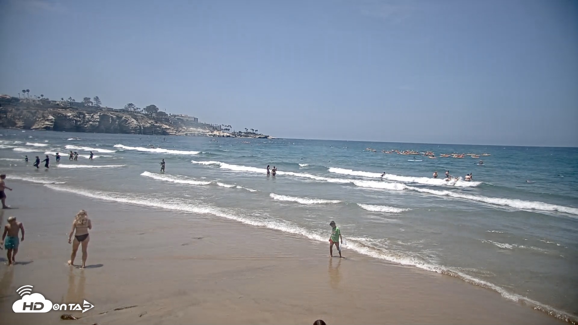 Snapshot of La Jolla Shores Live Surf Cam taken Aug 7, 2026, 12:42pm PDT