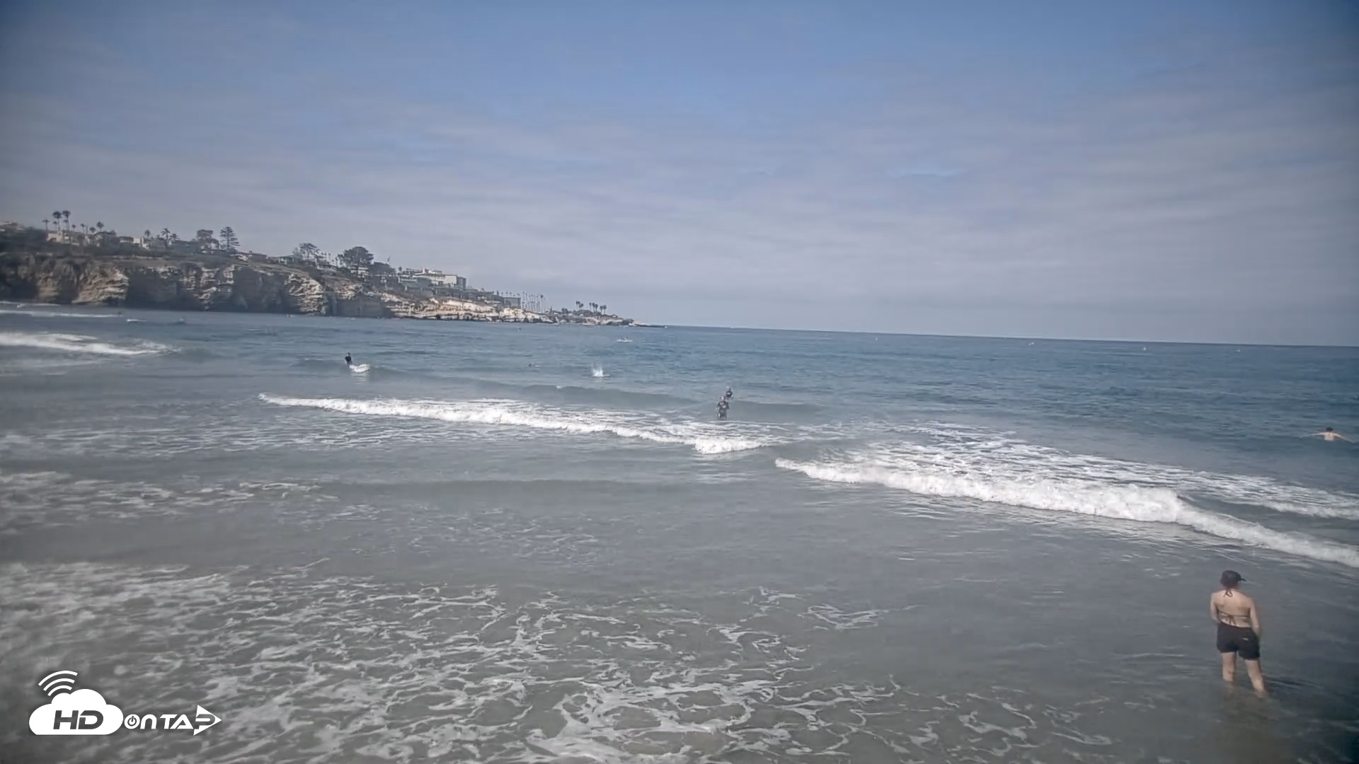 Snapshot of La Jolla Shores Live Surf Cam taken Sep 18, 2026, 11:11am PDT