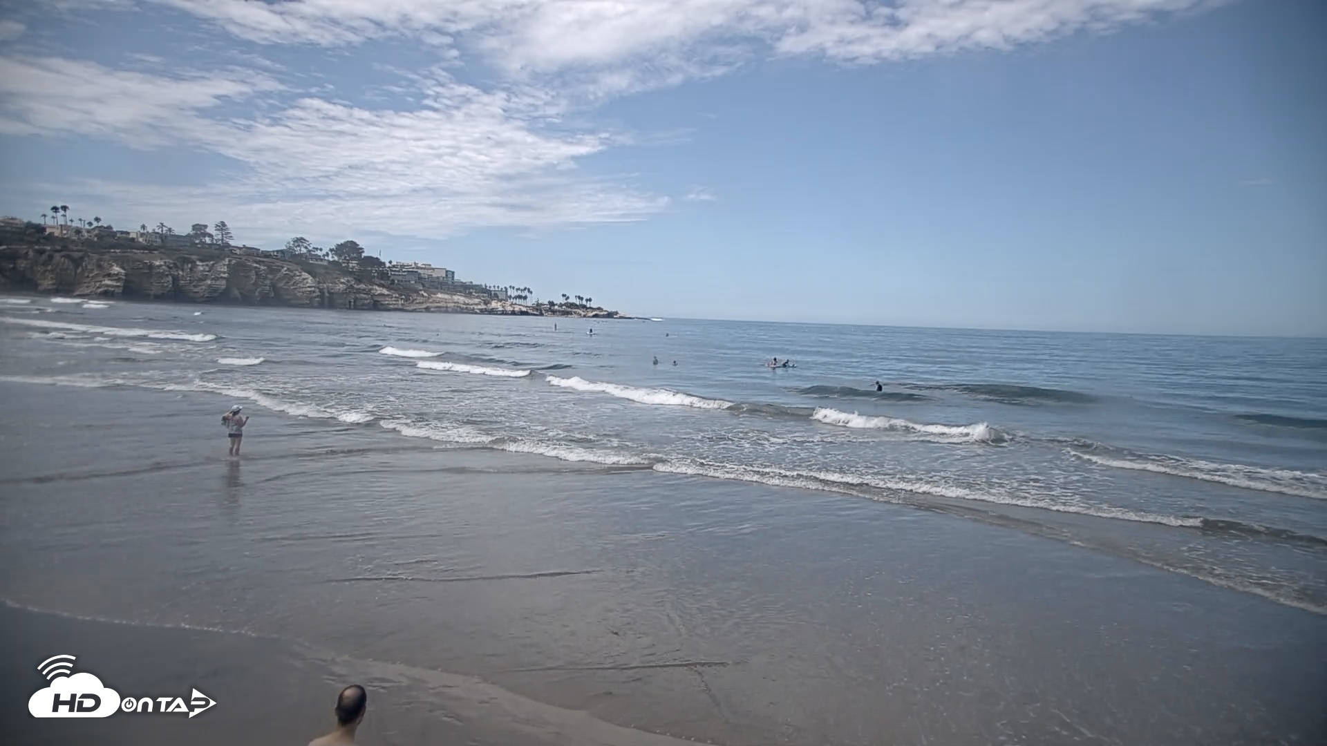Snapshot of La Jolla Shores Live Surf Cam taken Sep 9, 2026, 12:12pm PDT