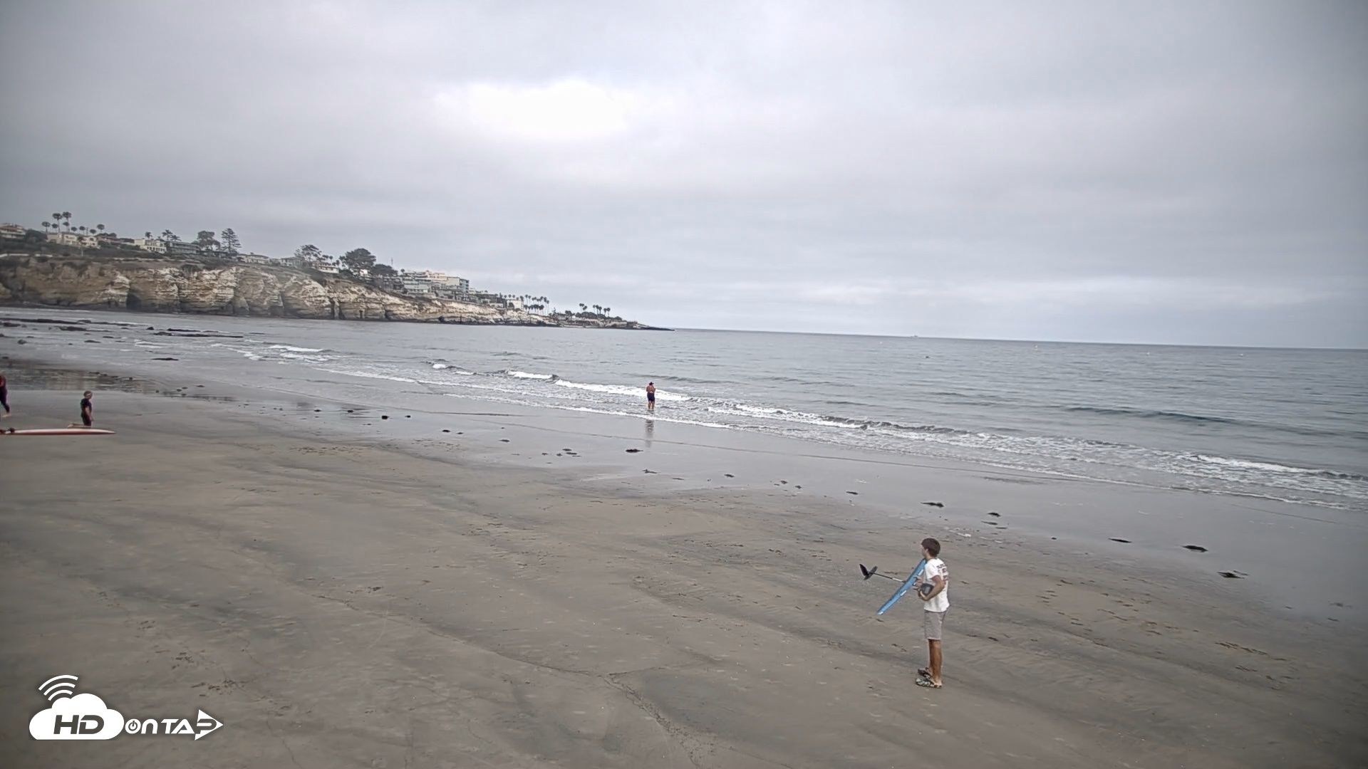 Snapshot of La Jolla Shores Live Surf Cam taken Jul 14, 2026, 7:28am PDT