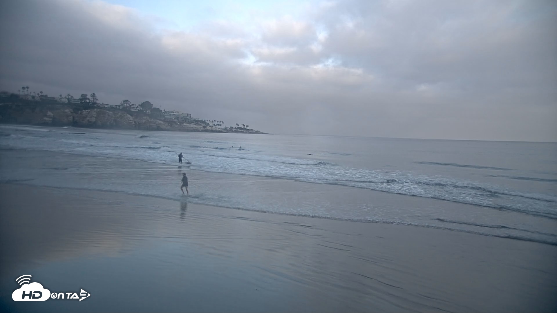 Snapshot of La Jolla Shores Live Surf Cam taken Sep 12, 2026, 7:08am PDT