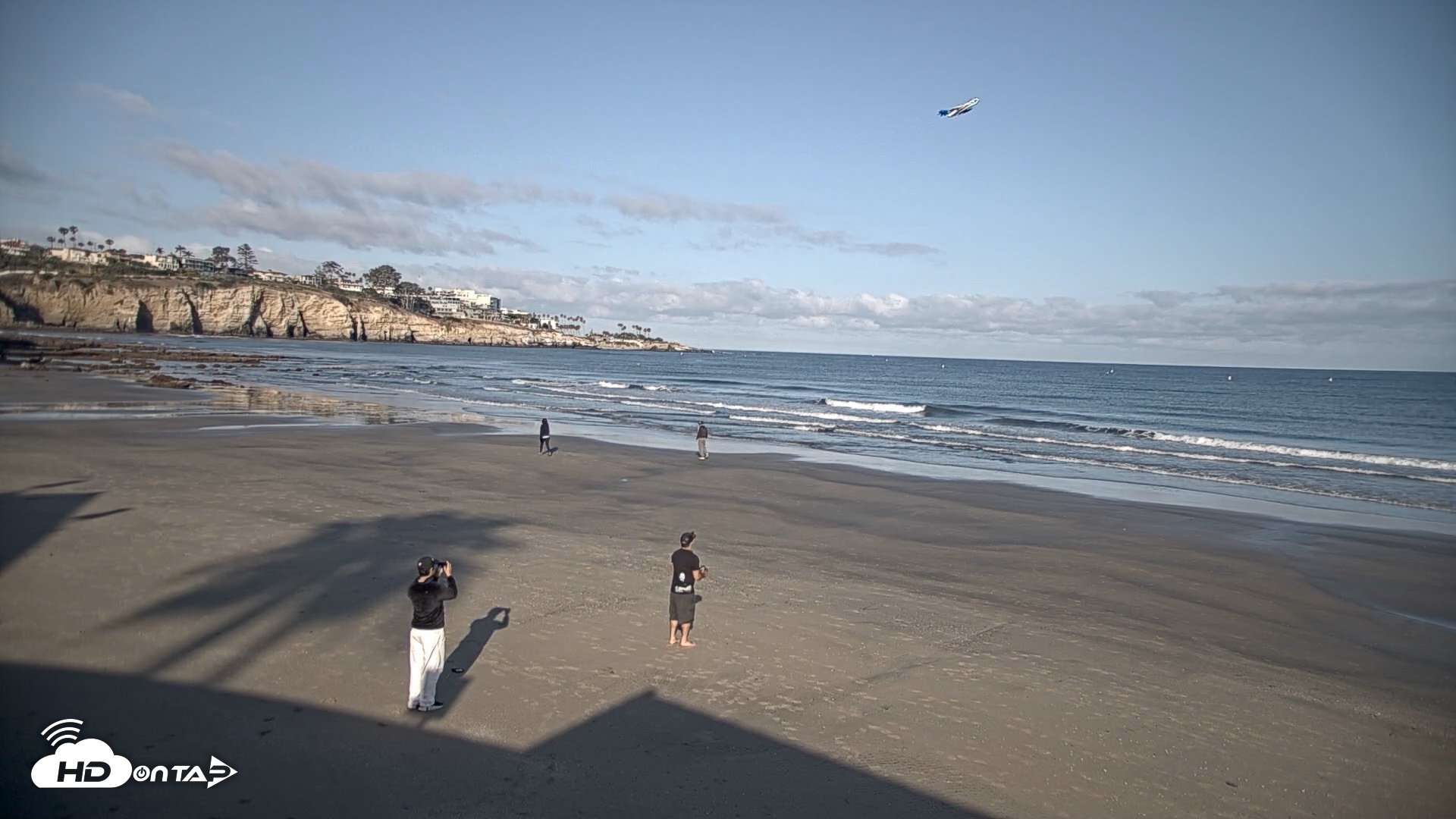 Snapshot of La Jolla Shores Live Surf Cam taken May 6, 2026, 7:36am PDT