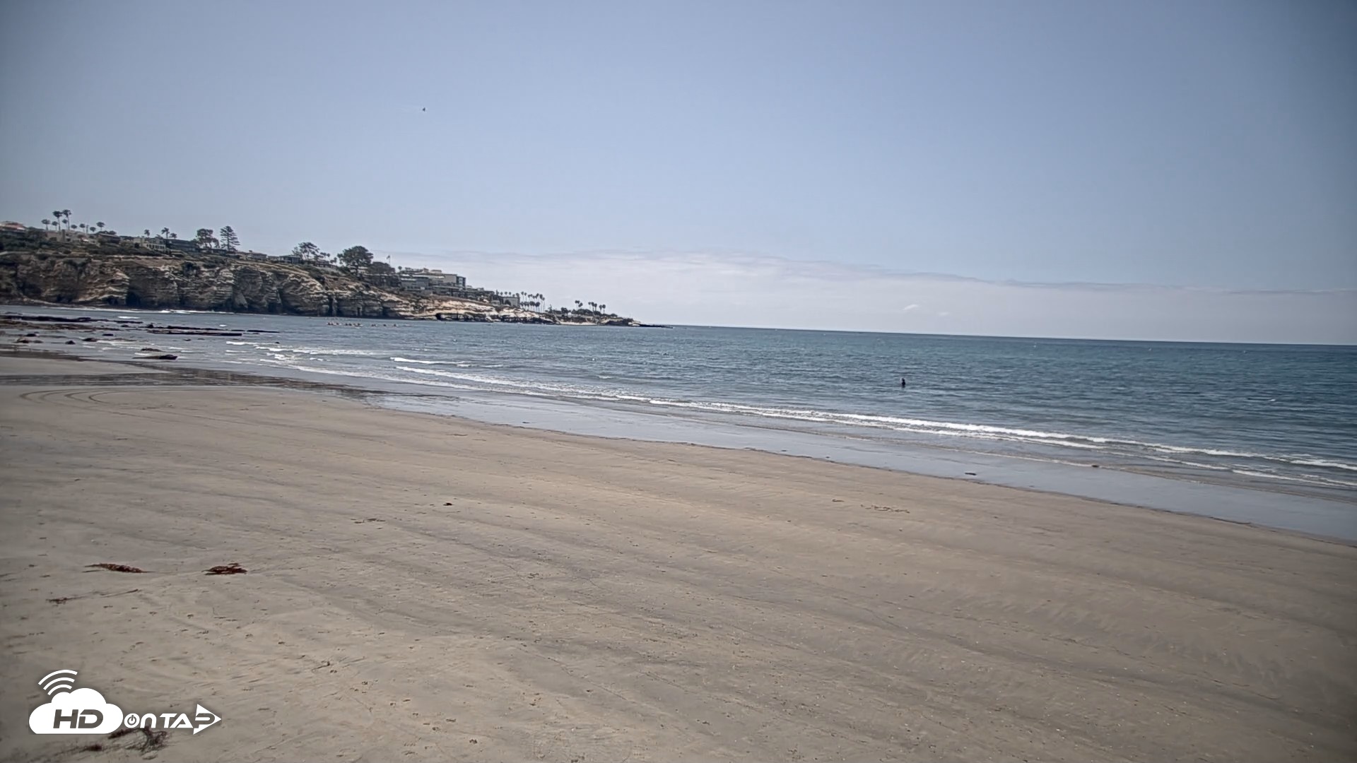 Snapshot of La Jolla Shores Live Surf Cam taken May 13, 2026, 1:44pm PDT