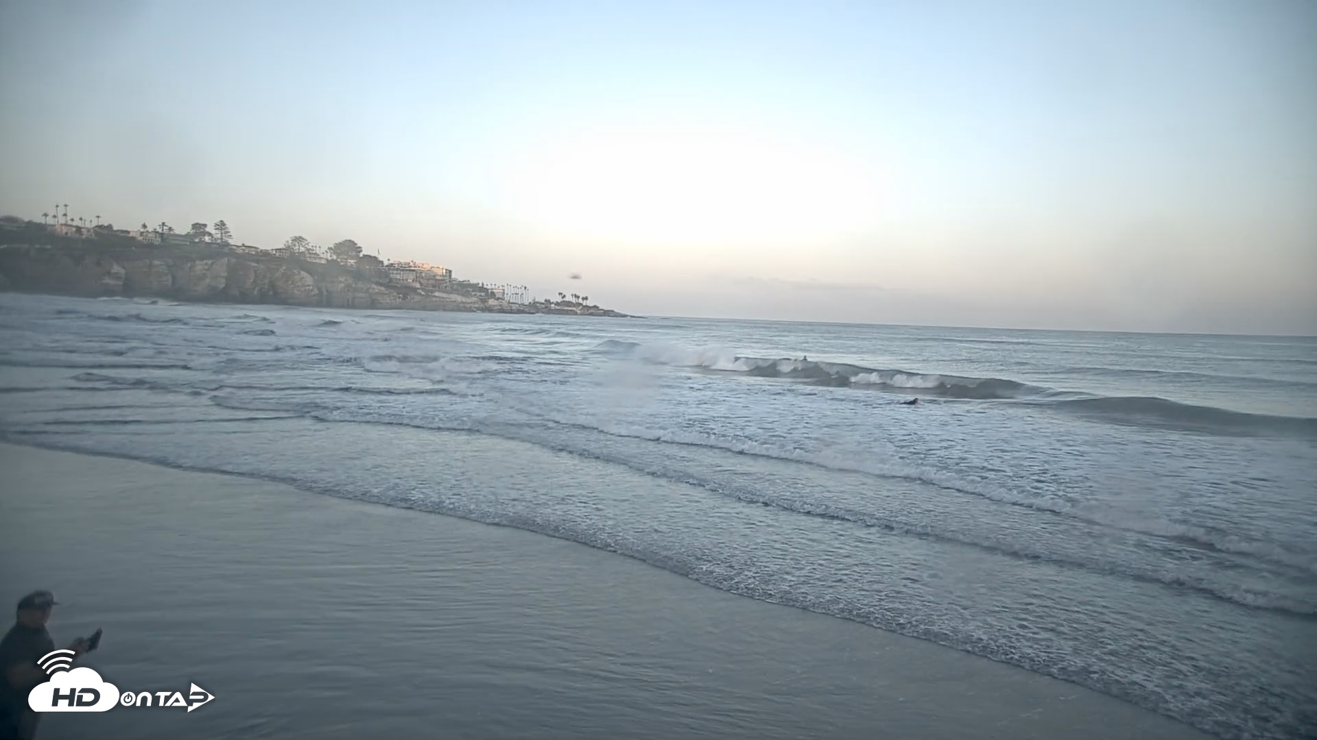 Snapshot of La Jolla Shores Live Surf Cam taken Sep 29, 2026, 6:56am PDT