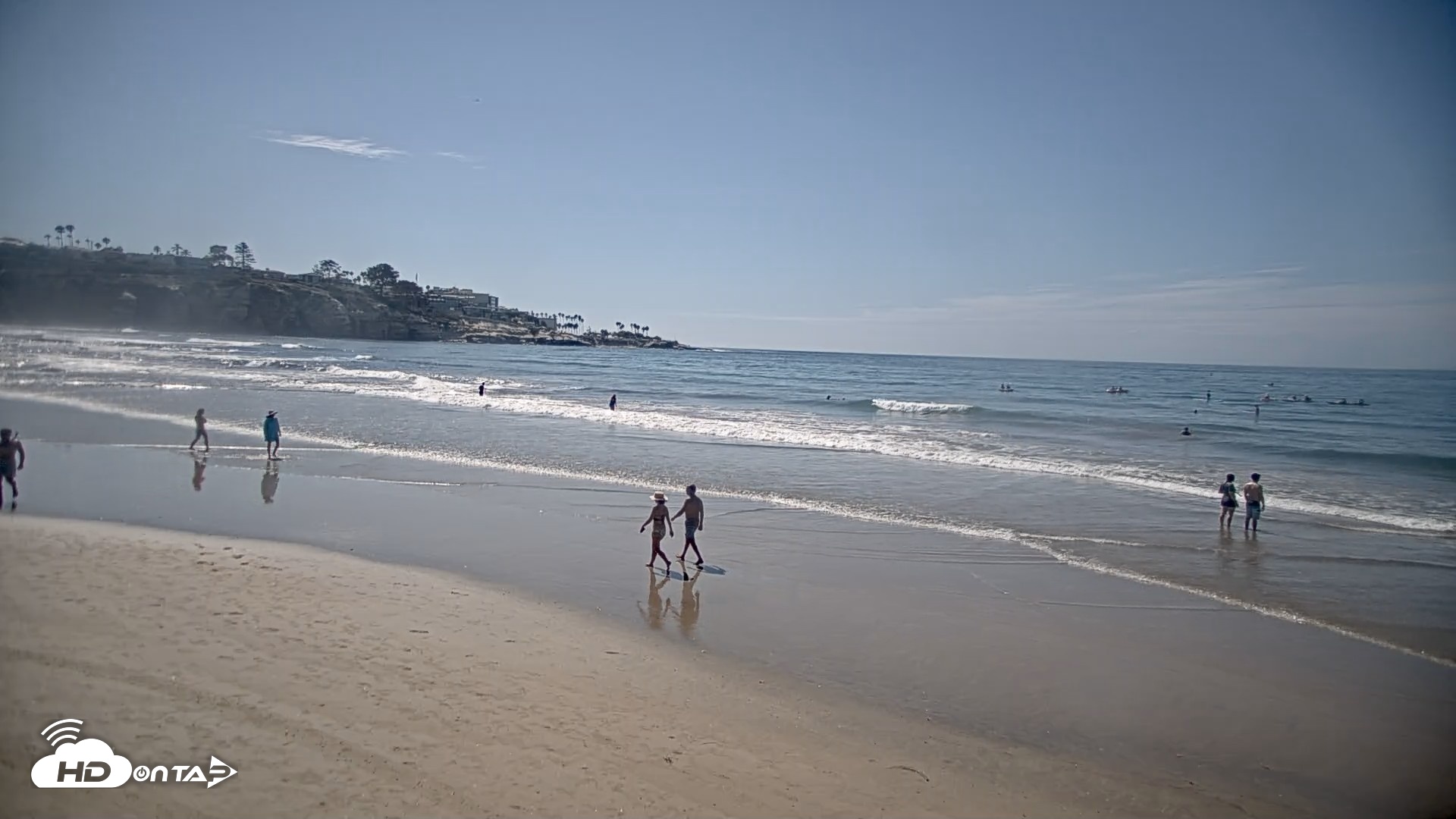 Snapshot of La Jolla Shores Live Surf Cam taken Sep 8, 2026, 2:52pm PDT