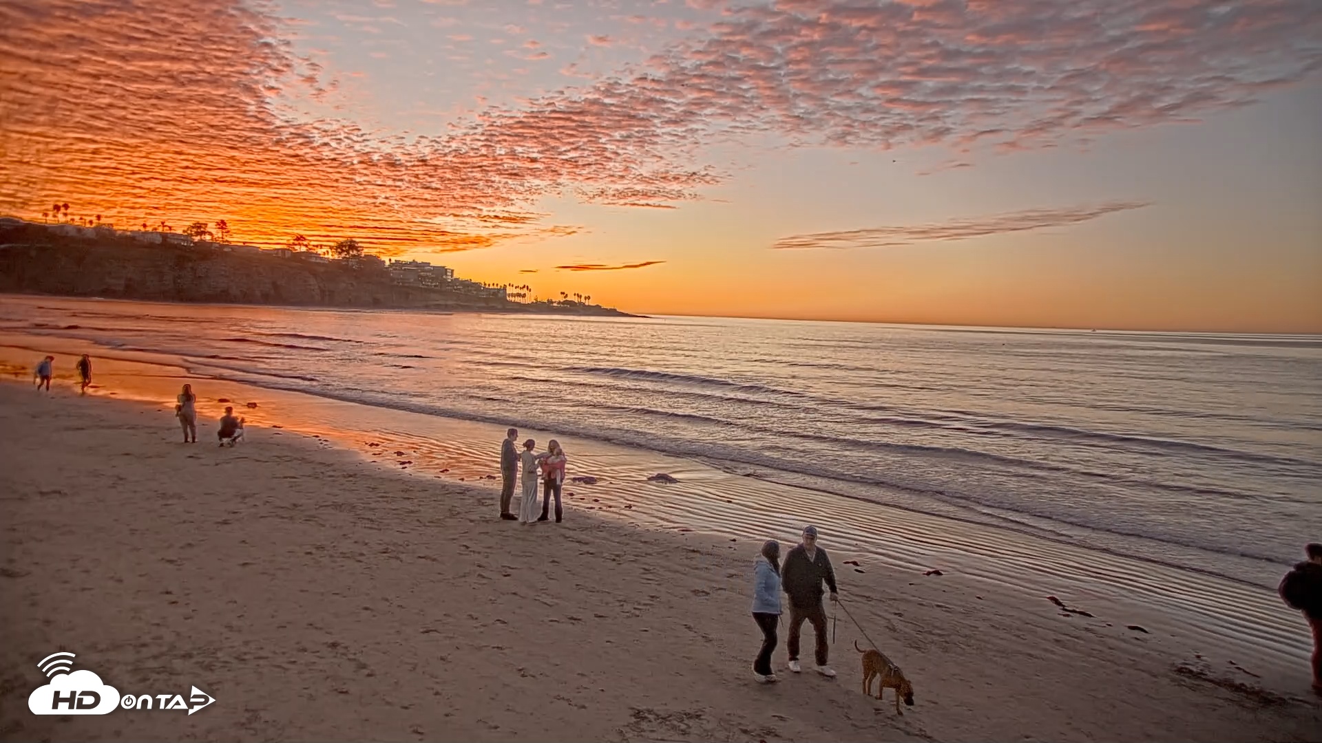 Snapshot of La Jolla Shores Live Surf Cam taken Dec 29, 2025, 5:04pm PST