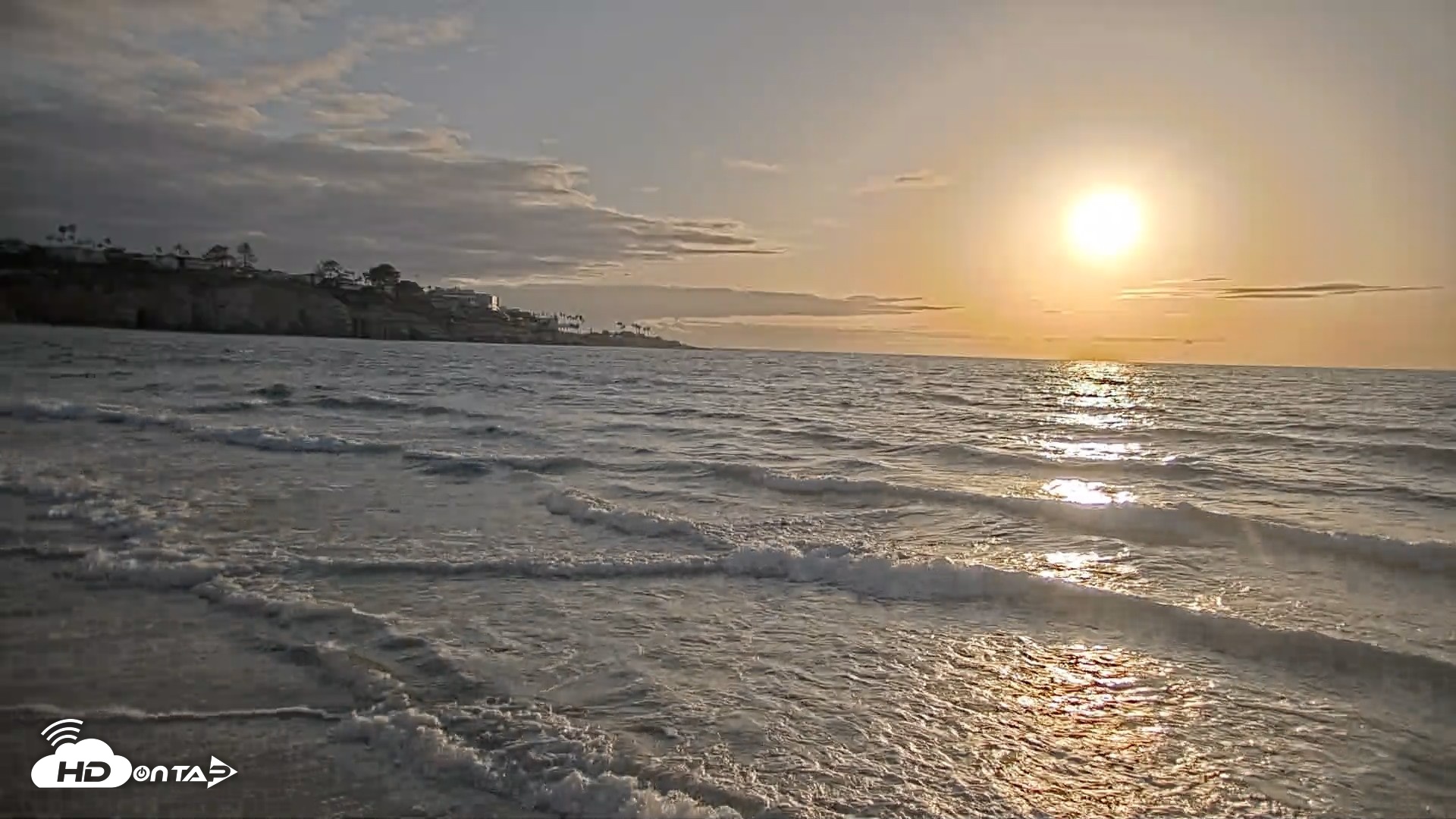 Snapshot of La Jolla Shores Live Surf Cam taken Apr 26, 2026, 6:53pm PDT