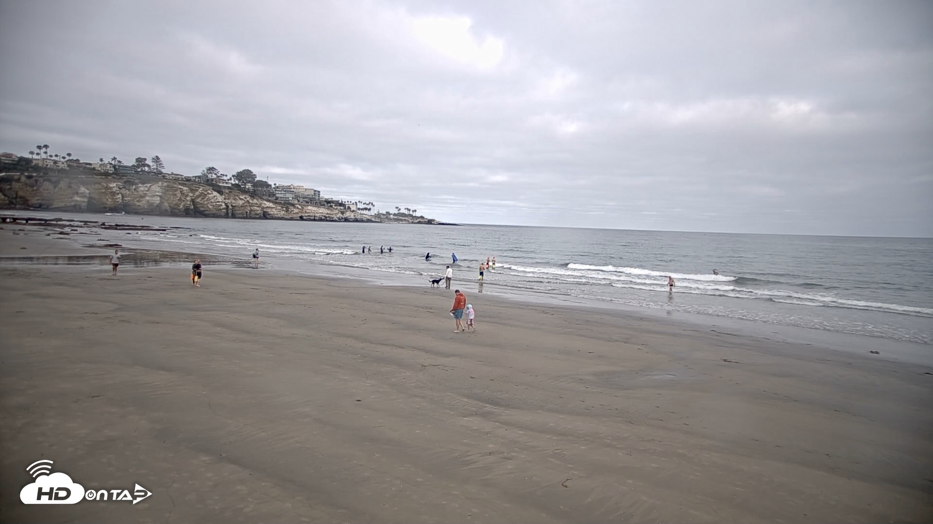 Snapshot of La Jolla Shores Live Surf Cam taken Jul 5, 2026, 7:42am PDT