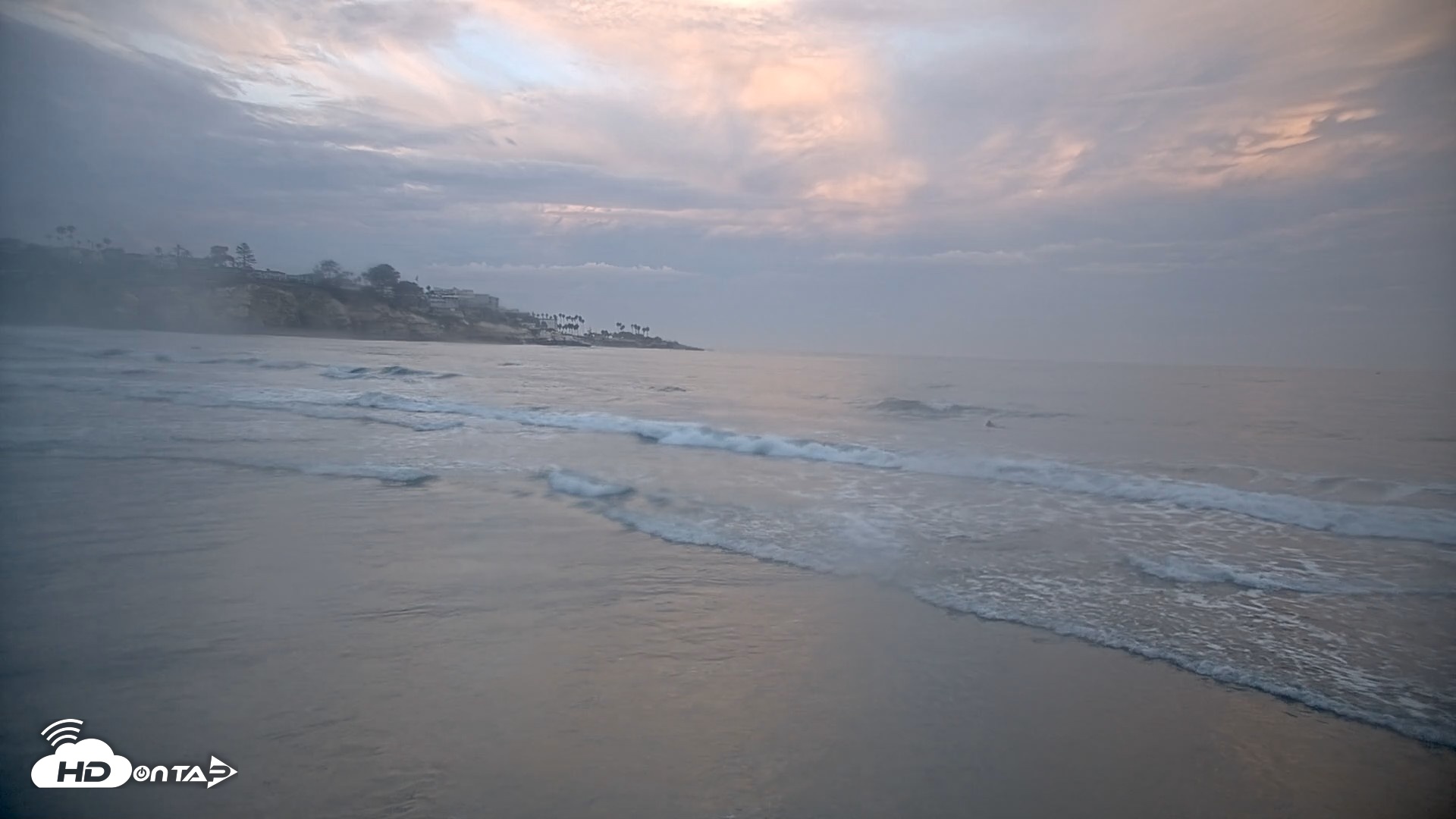 Snapshot of La Jolla Shores Live Surf Cam taken Sep 7, 2026, 6:34am PDT