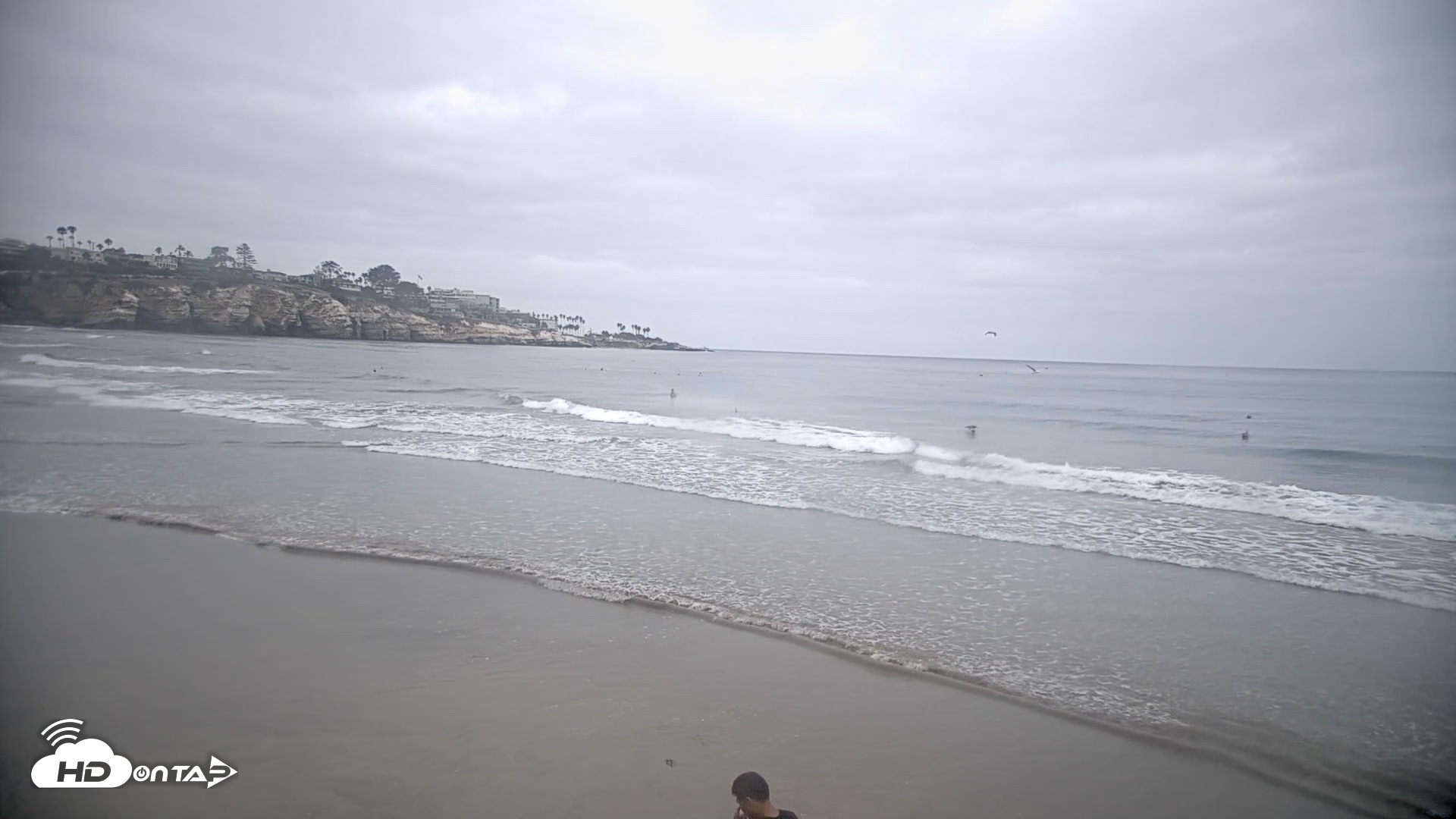Snapshot of La Jolla Shores Live Surf Cam taken Sep 15, 2026, 7:49am PDT