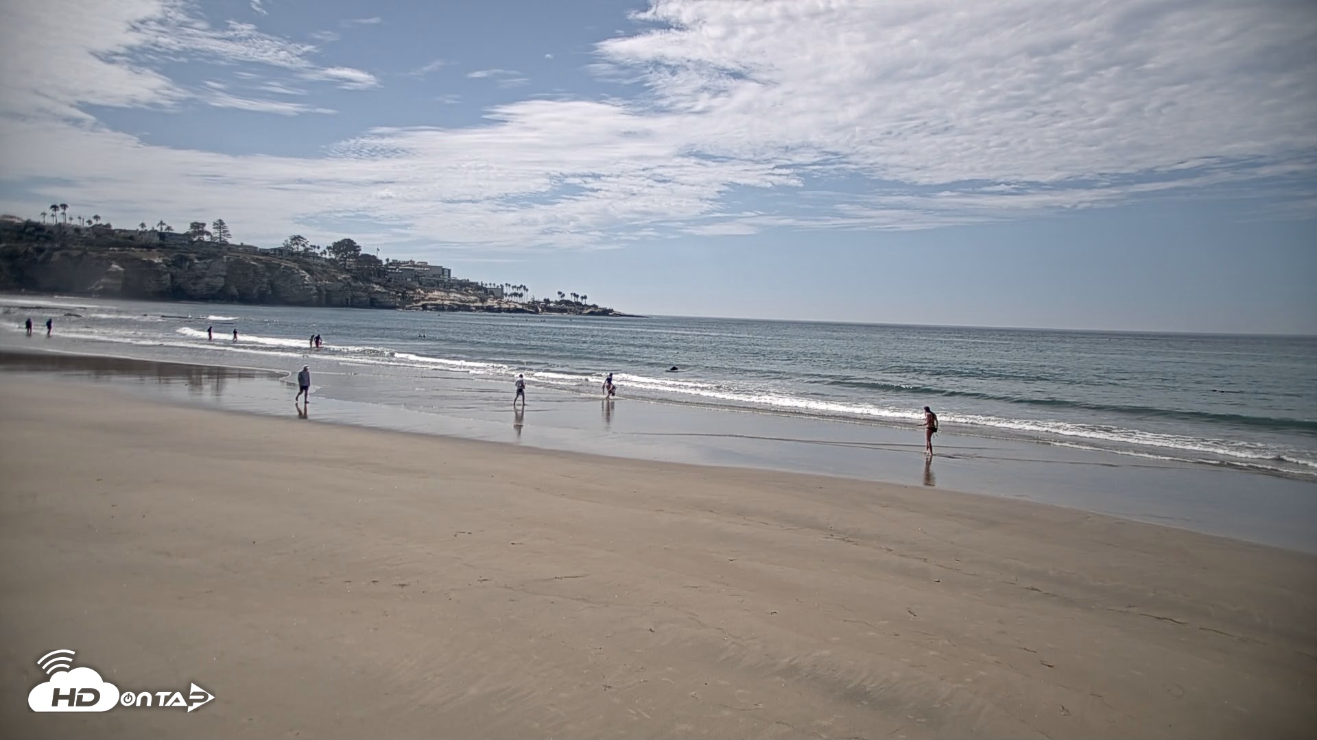 Snapshot of La Jolla Shores Live Surf Cam taken Sep 10, 2026, 2:05pm PDT