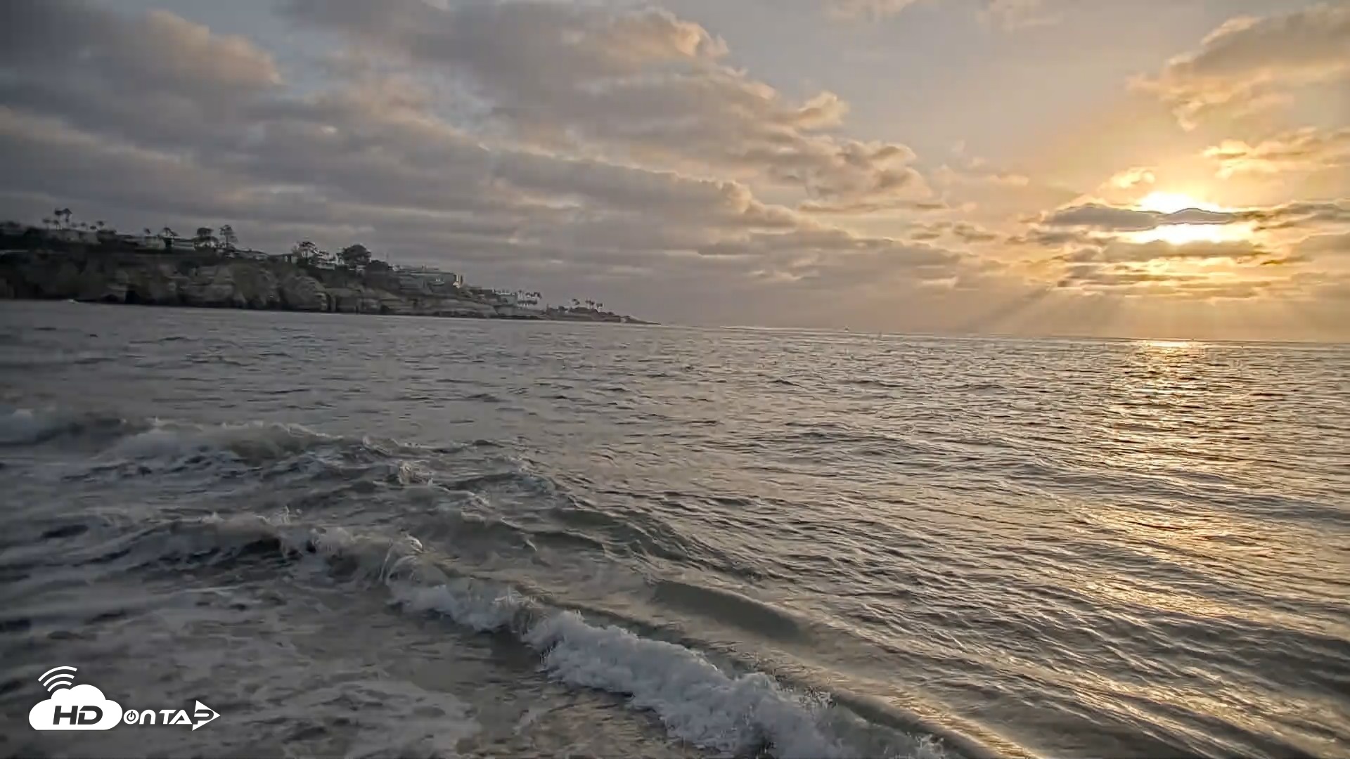 Snapshot of La Jolla Shores Live Surf Cam taken May 14, 2026, 7:10pm PDT