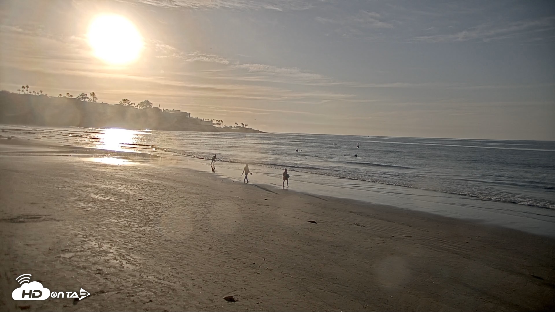 Snapshot of La Jolla Shores Live Surf Cam taken Feb 6, 2026, 4:30pm PST