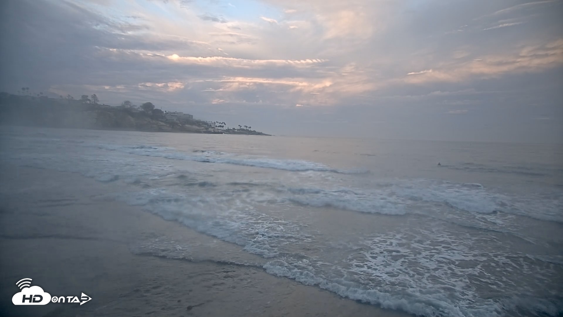 Snapshot of La Jolla Shores Live Surf Cam taken Sep 7, 2026, 6:36am PDT