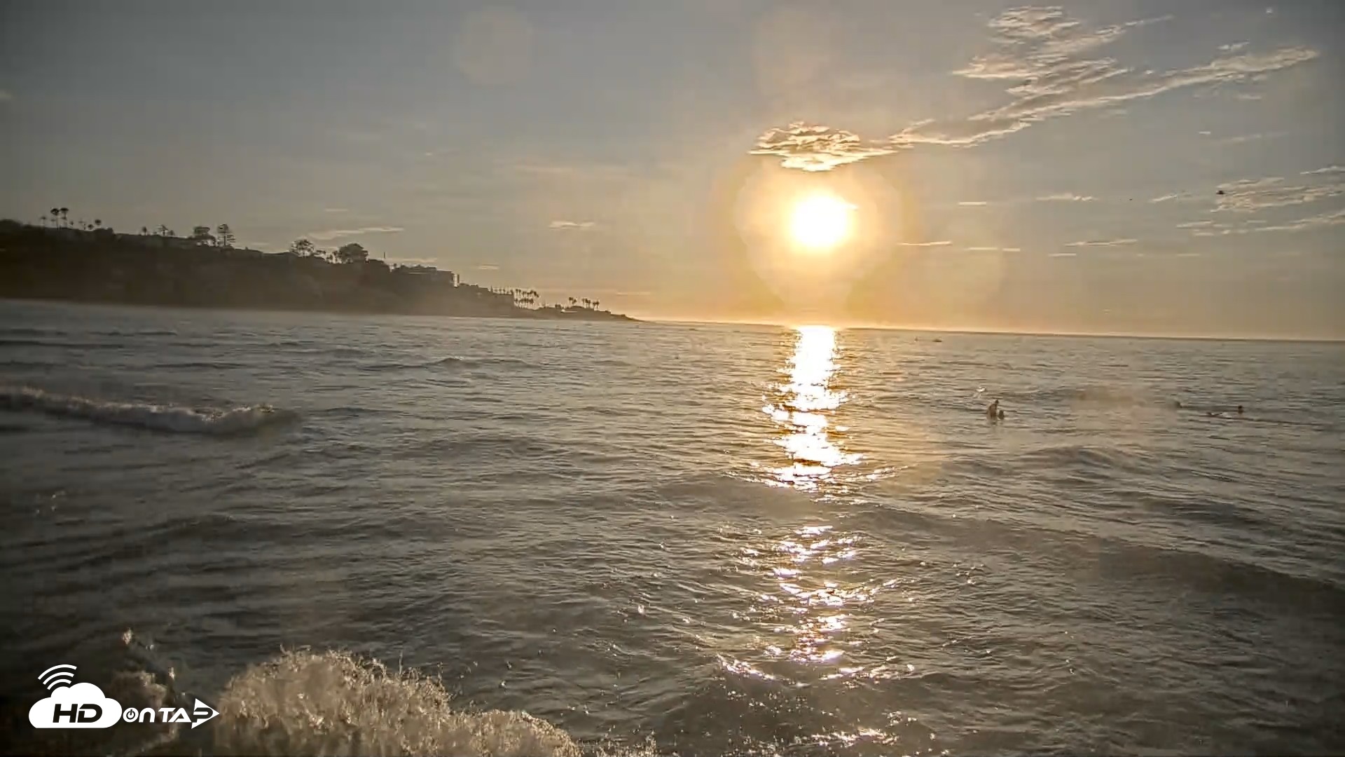 Snapshot of La Jolla Shores Live Surf Cam taken Sep 9, 2026, 6:33pm PDT