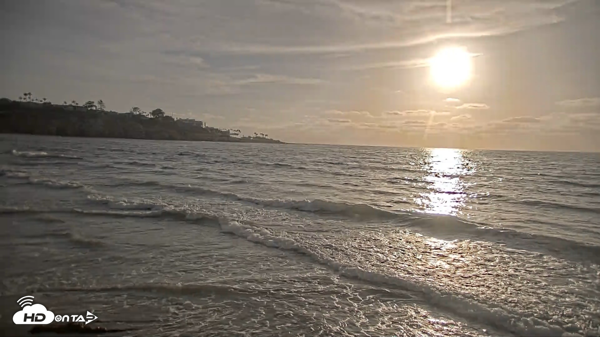 Snapshot of La Jolla Shores Live Surf Cam taken Apr 29, 2026, 6:40pm PDT