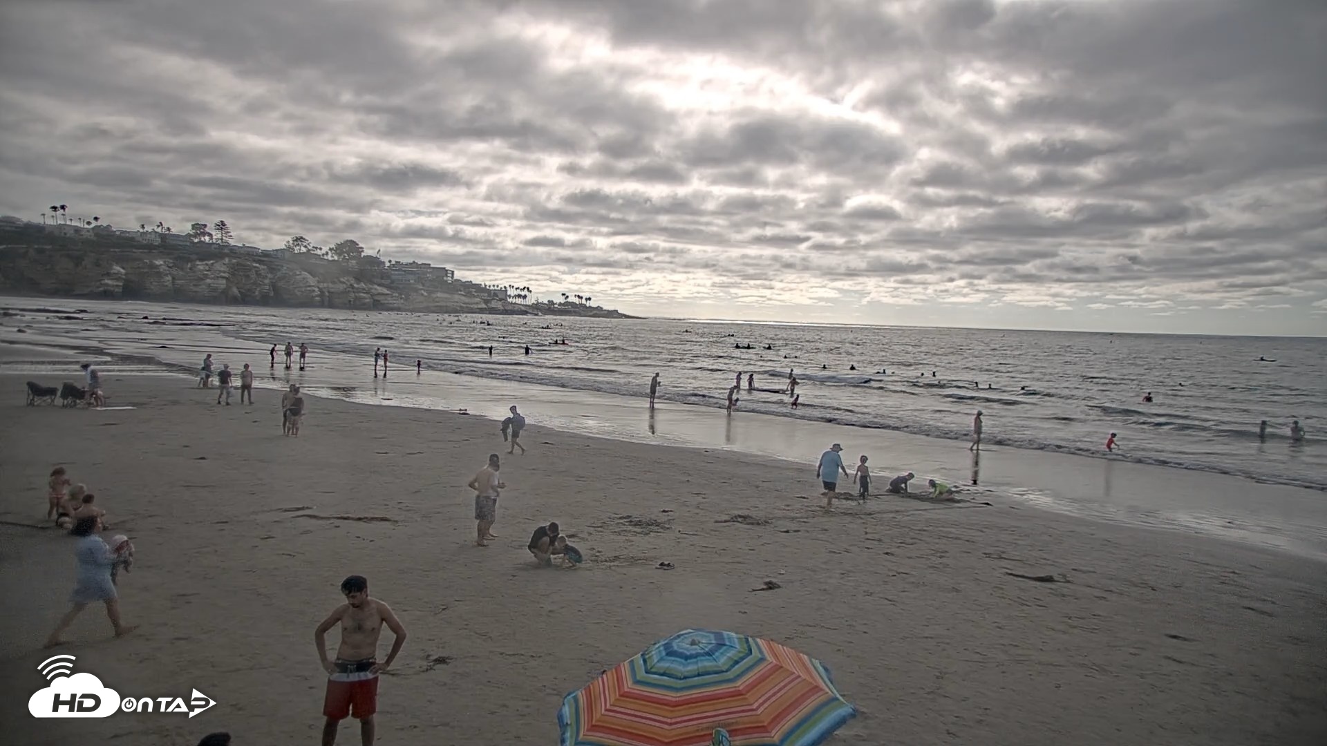 Snapshot of La Jolla Shores Live Surf Cam taken Aug 15, 2026, 5:18pm PDT