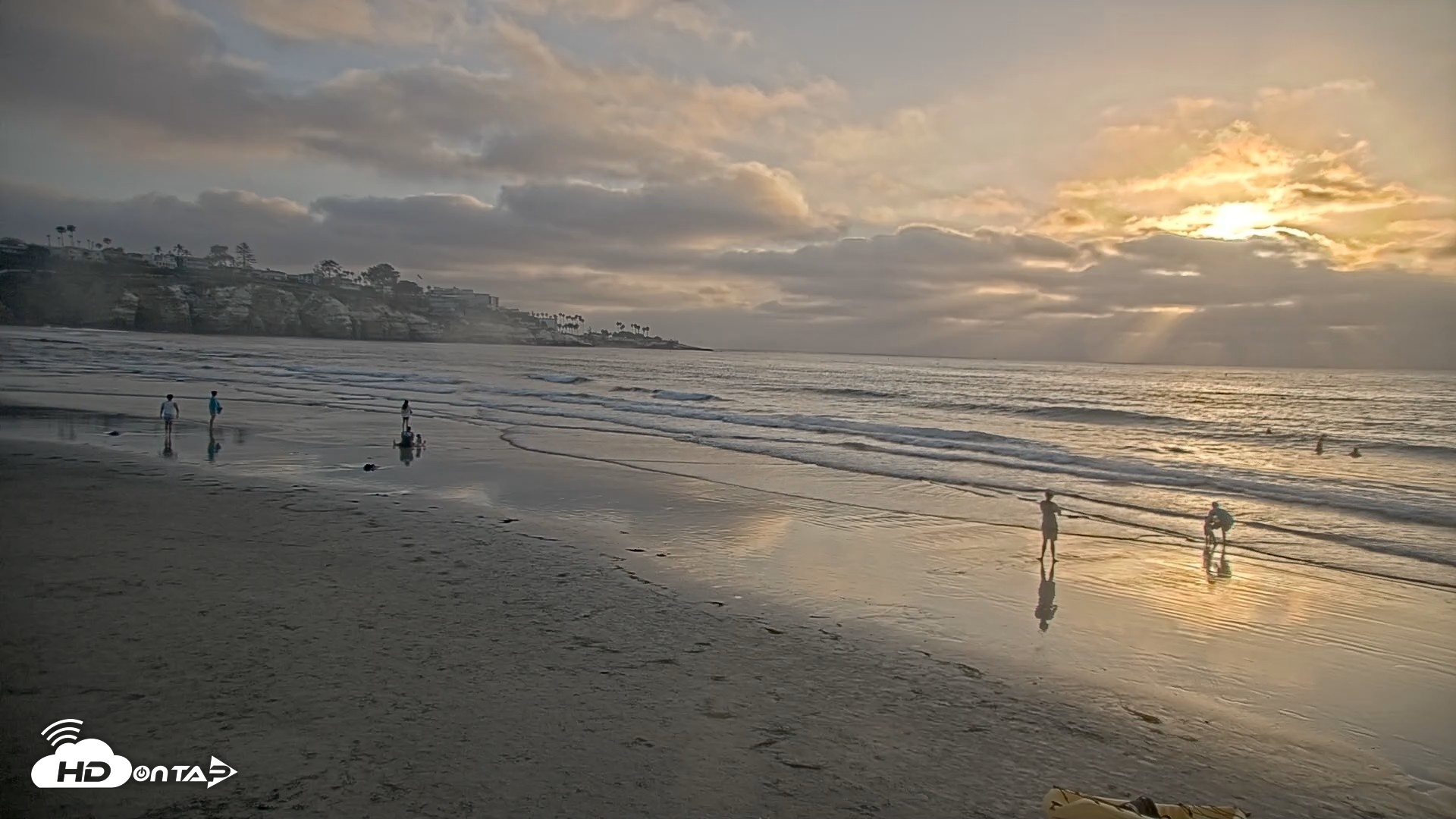 Snapshot of La Jolla Shores Live Surf Cam taken Aug 2, 2026, 7:18pm PDT