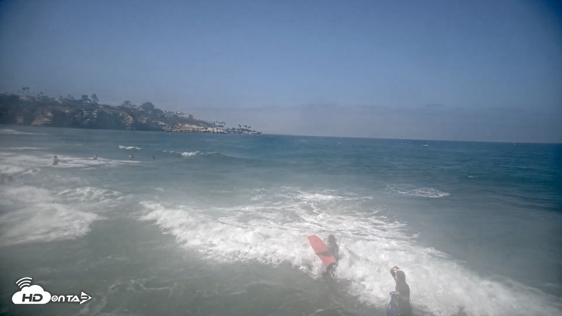 Snapshot of La Jolla Shores Live Surf Cam taken Sep 13, 2026, 11:46am PDT