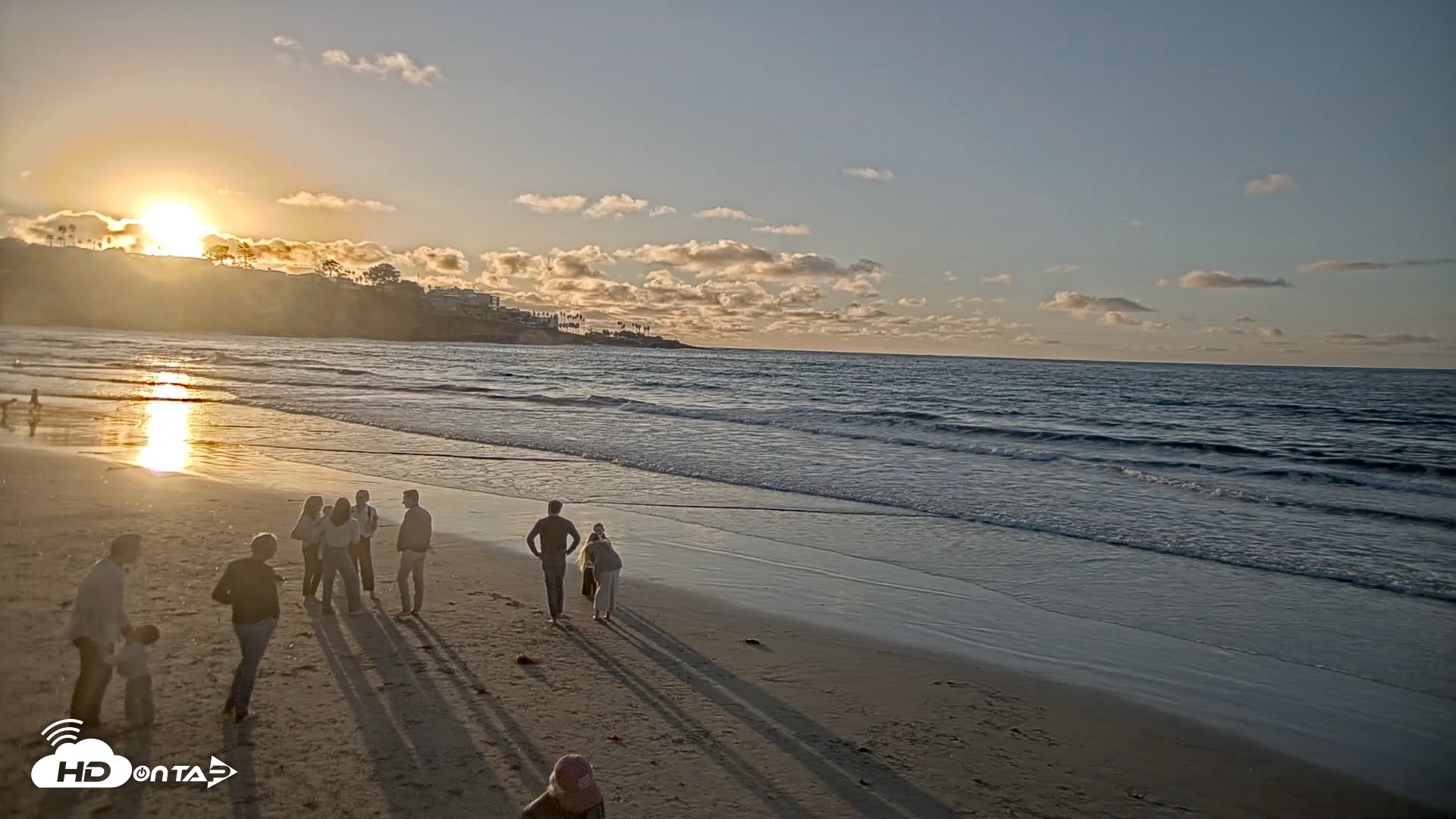 Snapshot of La Jolla Shores Live Surf Cam taken Dec 27, 2025, 4:25pm PST