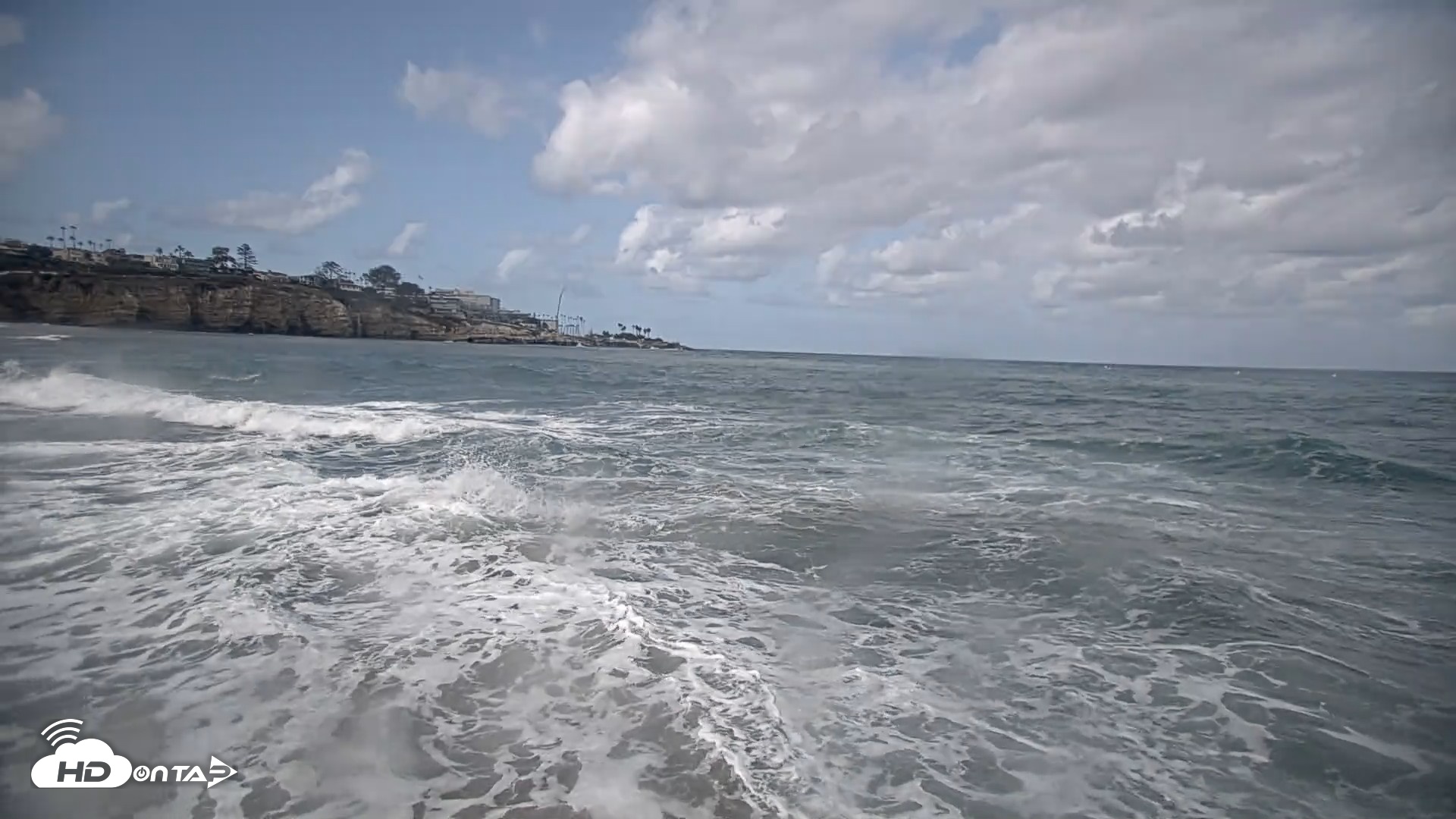Snapshot of La Jolla Shores Live Surf Cam taken Oct 12, 2026, 10:09am PDT