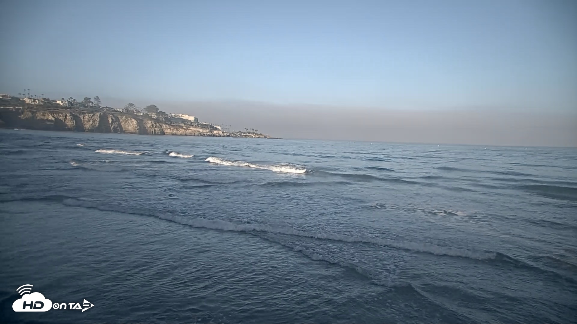 Snapshot of La Jolla Shores Live Surf Cam taken Oct 2, 2026, 7:39am PDT