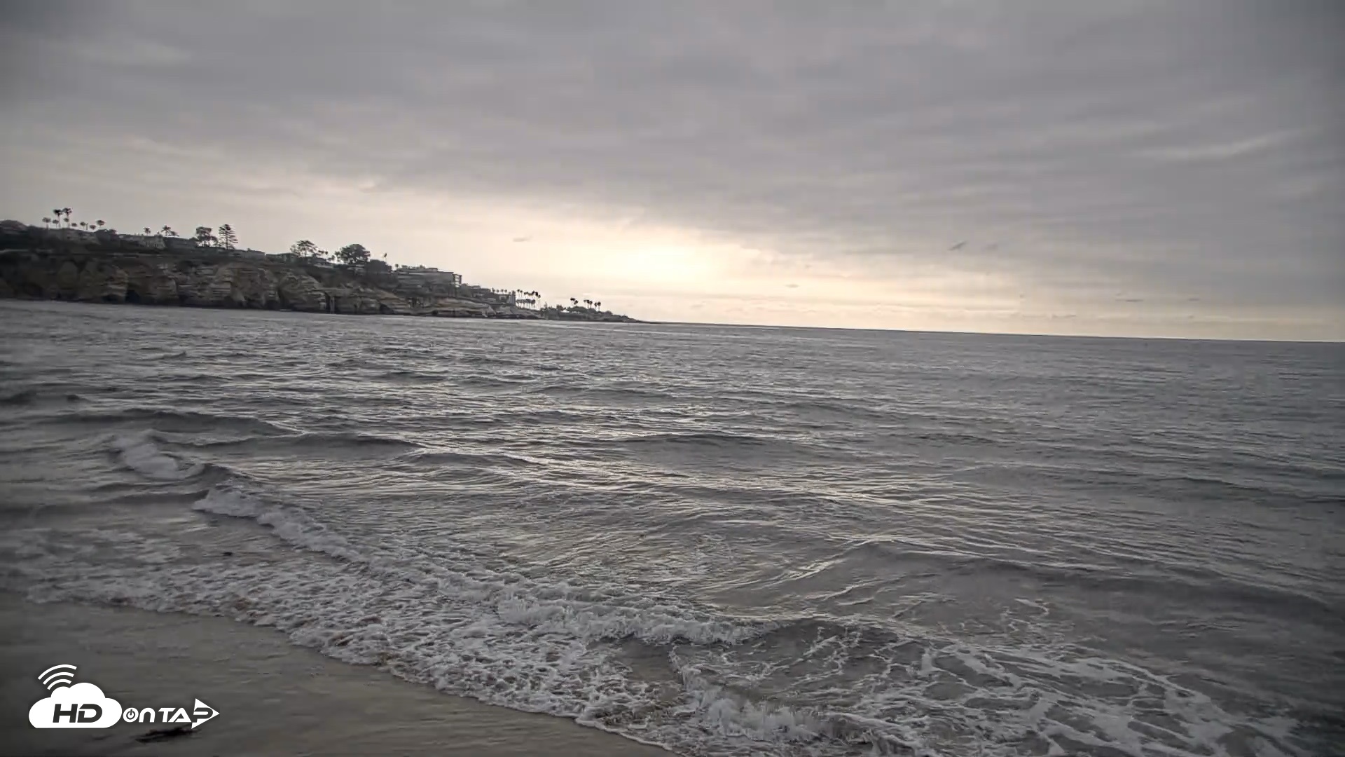 Snapshot of La Jolla Shores Live Surf Cam taken May 12, 2026, 5:45pm PDT