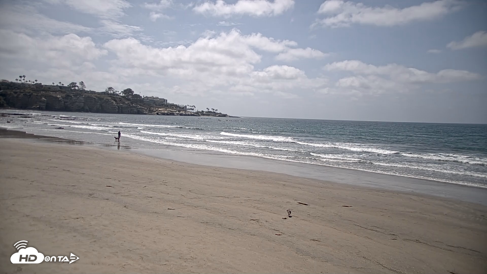Snapshot of La Jolla Shores Live Surf Cam taken Apr 30, 2026, 2:33pm PDT