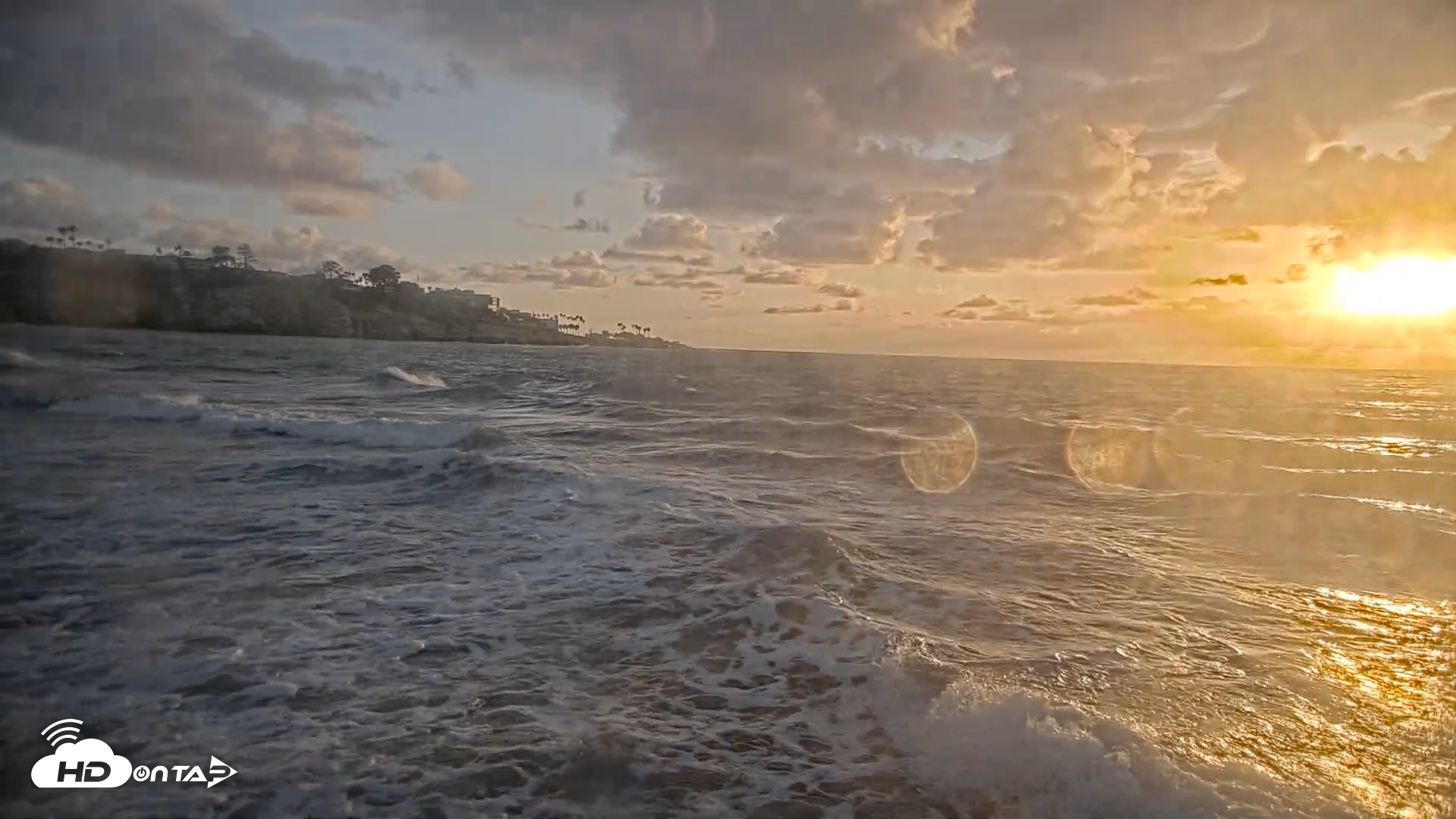 Snapshot of La Jolla Shores Live Surf Cam taken May 27, 2026, 7:28pm PDT