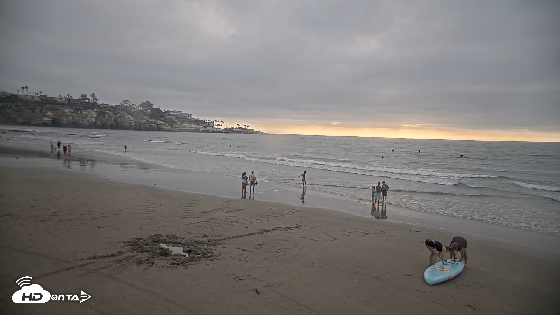 Snapshot of La Jolla Shores Live Surf Cam taken Aug 17, 2026, 6:43pm PDT