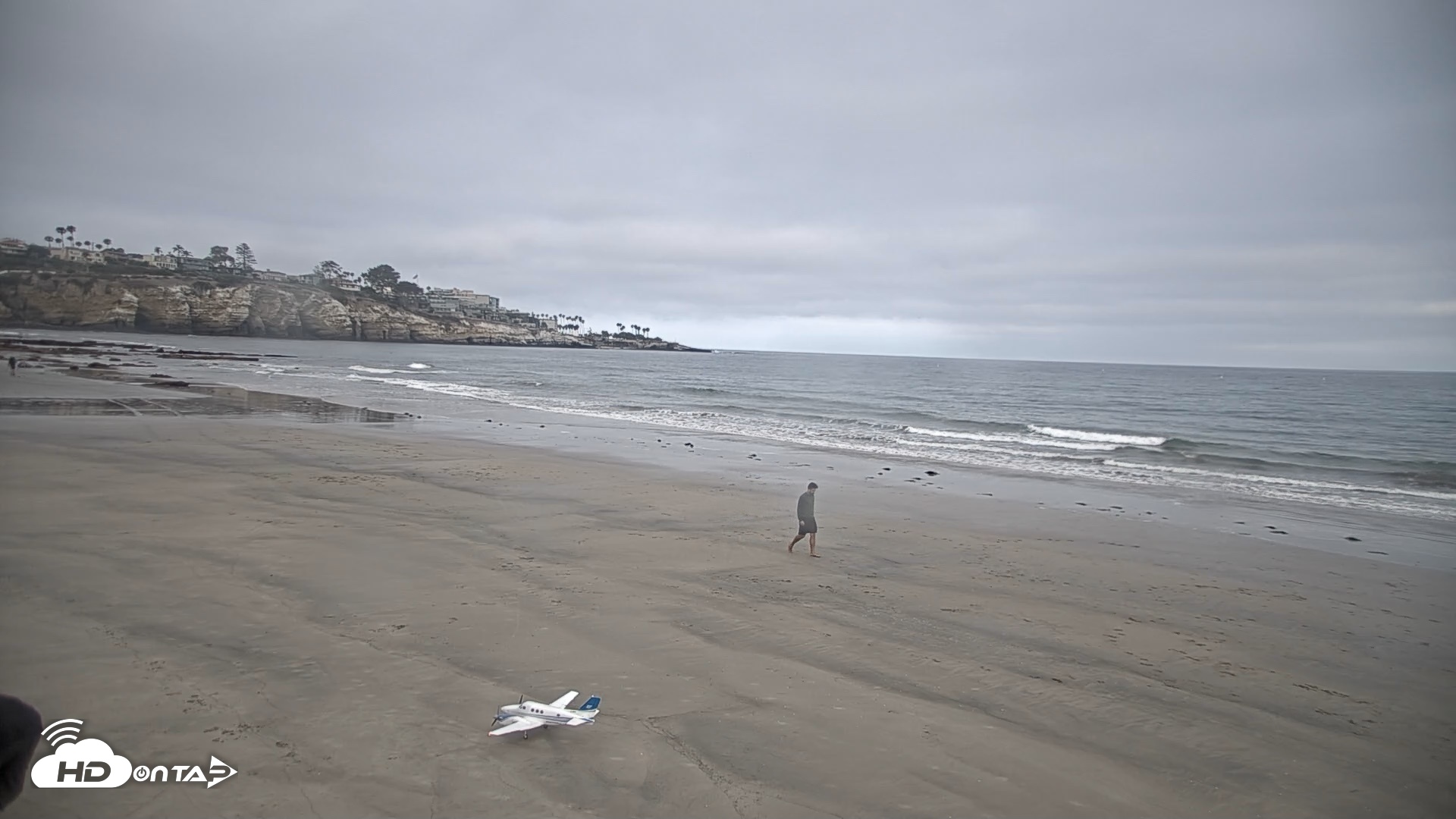 Snapshot of La Jolla Shores Live Surf Cam taken Jul 14, 2026, 6:56am PDT