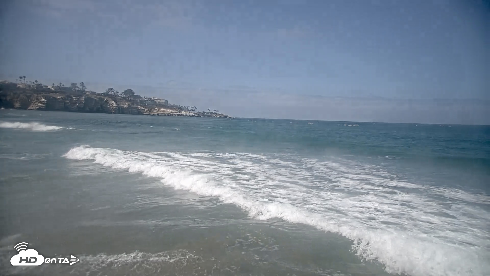 Snapshot of La Jolla Shores Live Surf Cam taken Sep 15, 2026, 11:57am PDT