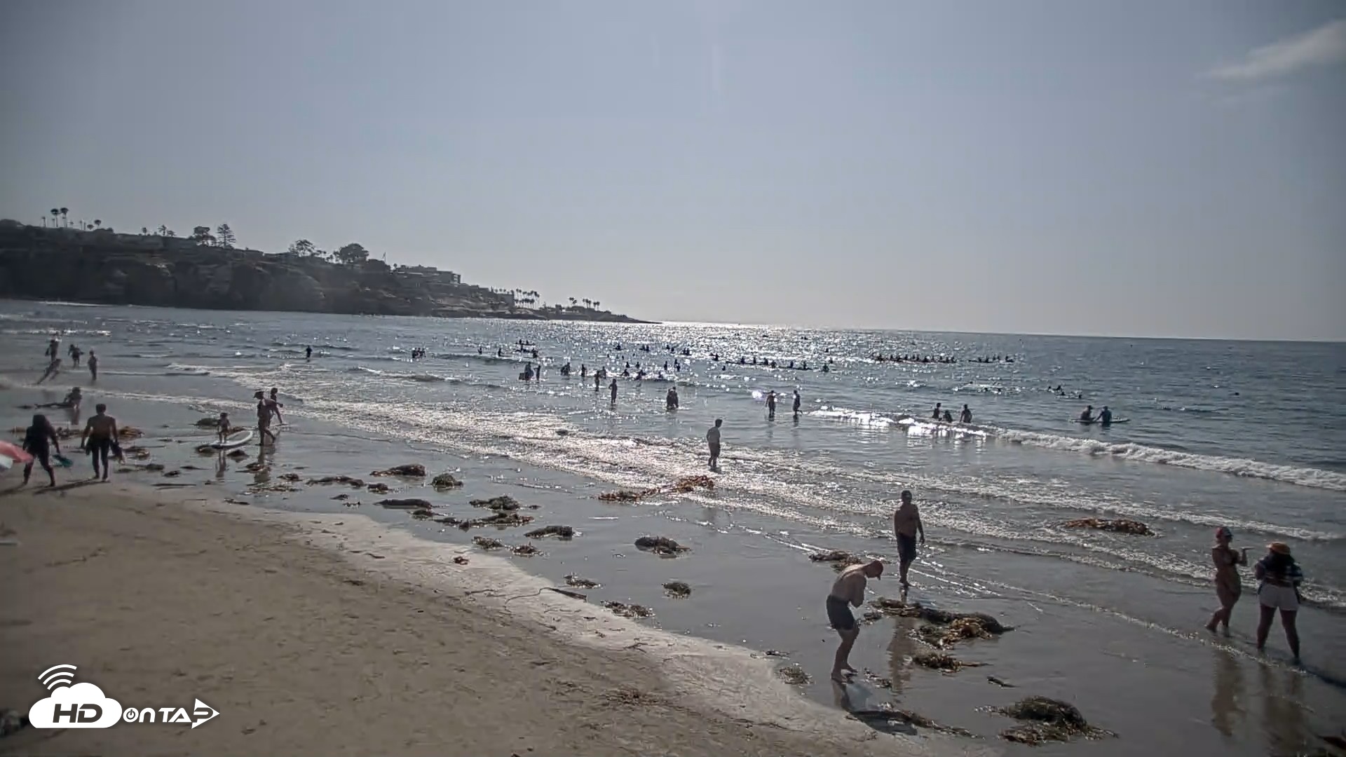 Snapshot of La Jolla Shores Live Surf Cam taken Aug 11, 2026, 4:28pm PDT