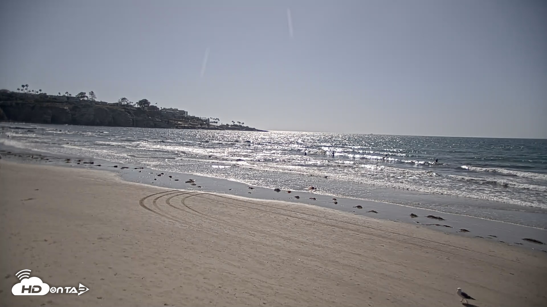 Snapshot of La Jolla Shores Live Surf Cam taken Apr 28, 2026, 4:10pm PDT
