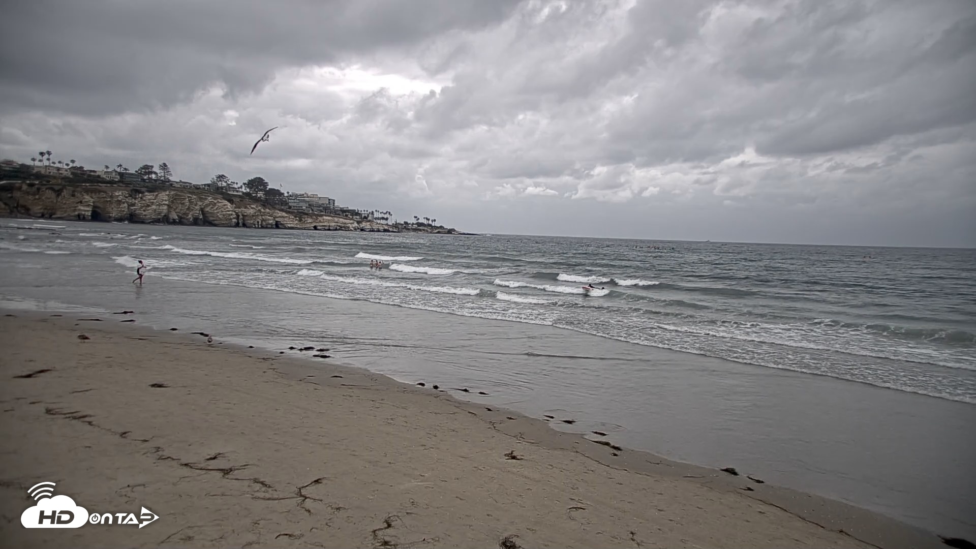 Snapshot of La Jolla Shores Live Surf Cam taken Apr 25, 2026, 3:42pm PDT