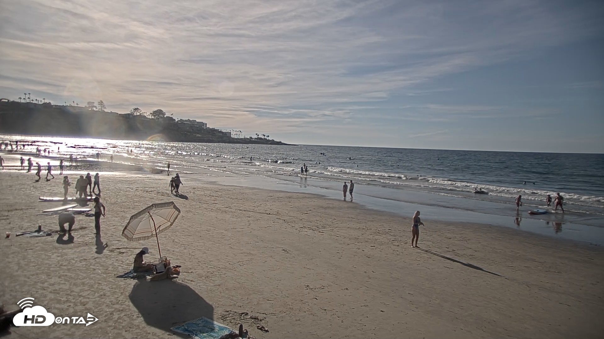 Snapshot of La Jolla Shores Live Surf Cam taken Oct 25, 2026, 4:15pm PDT