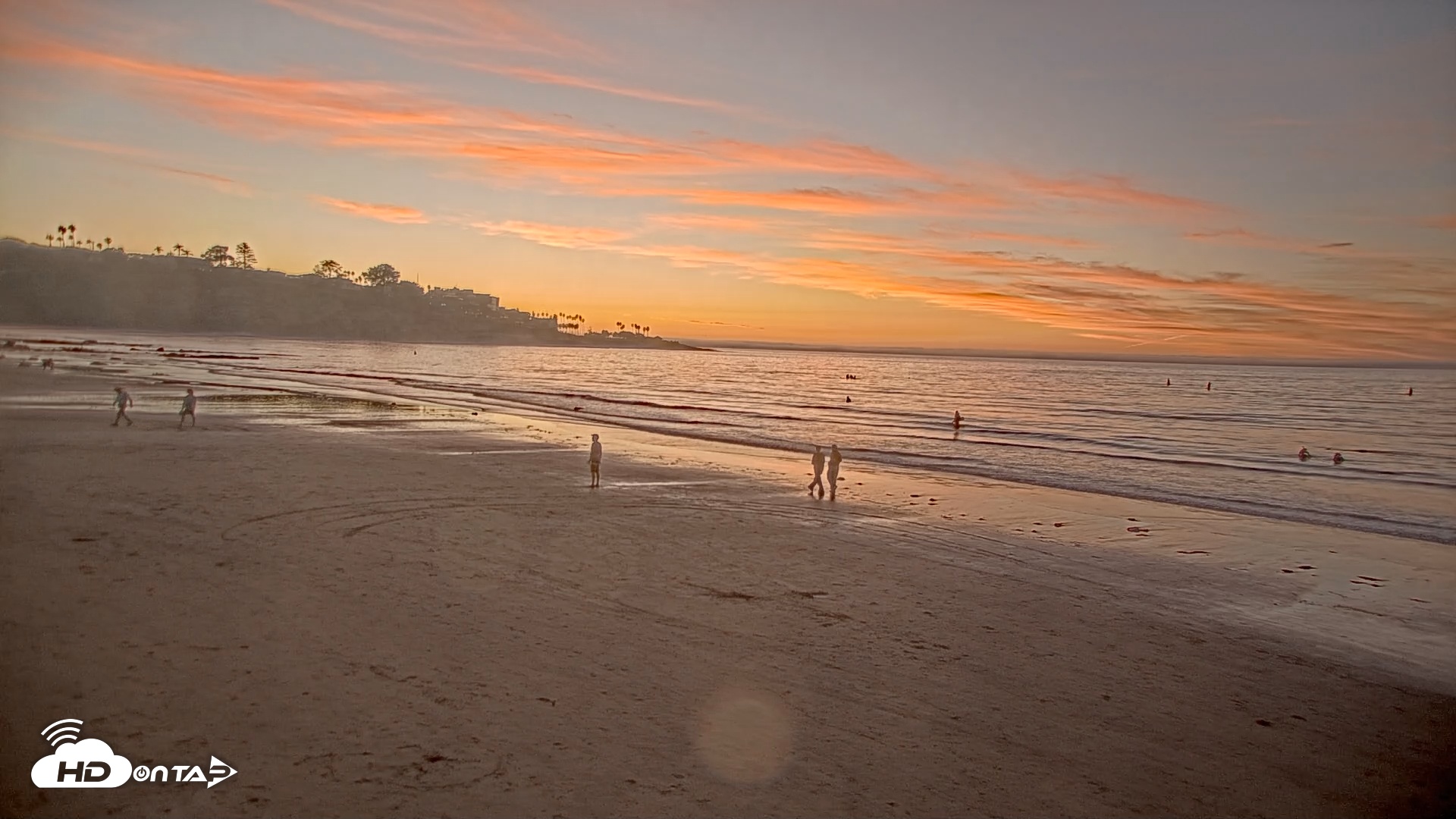 Snapshot of La Jolla Shores Live Surf Cam taken Jan 16, 2026, 5:20pm PST