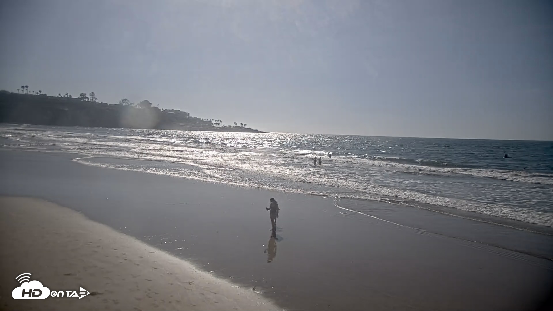 Snapshot of La Jolla Shores Live Surf Cam taken Sep 1, 2026, 4:27pm PDT