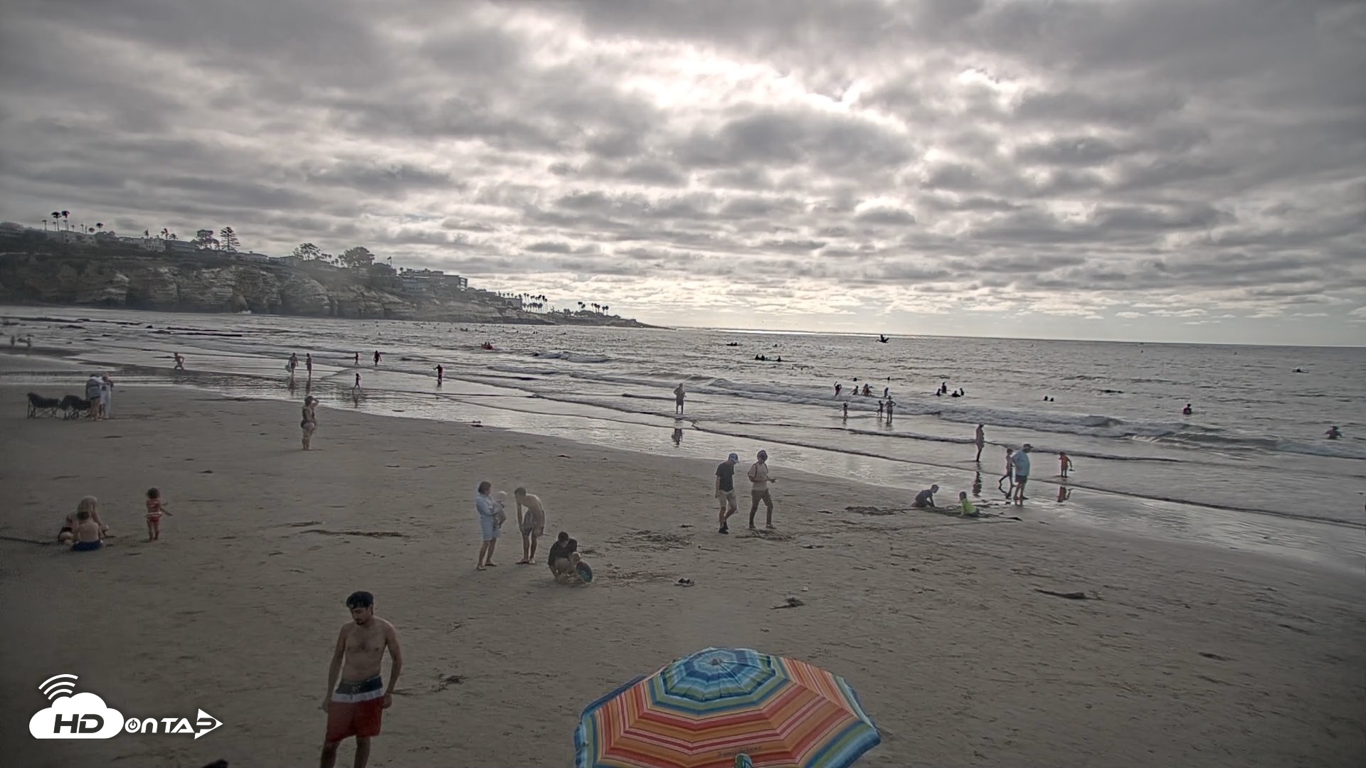 Snapshot of La Jolla Shores Live Surf Cam taken Aug 15, 2026, 5:18pm PDT
