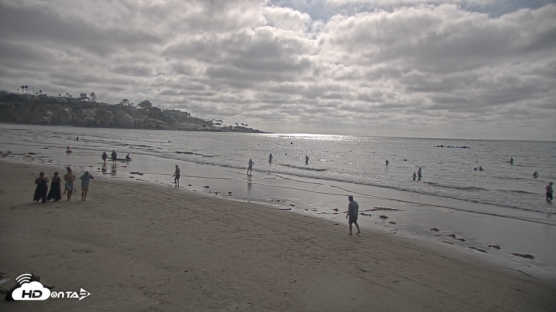 Snapshot of La Jolla Shores Live Surf Cam taken Aug 12, 2026, 4:59pm PDT