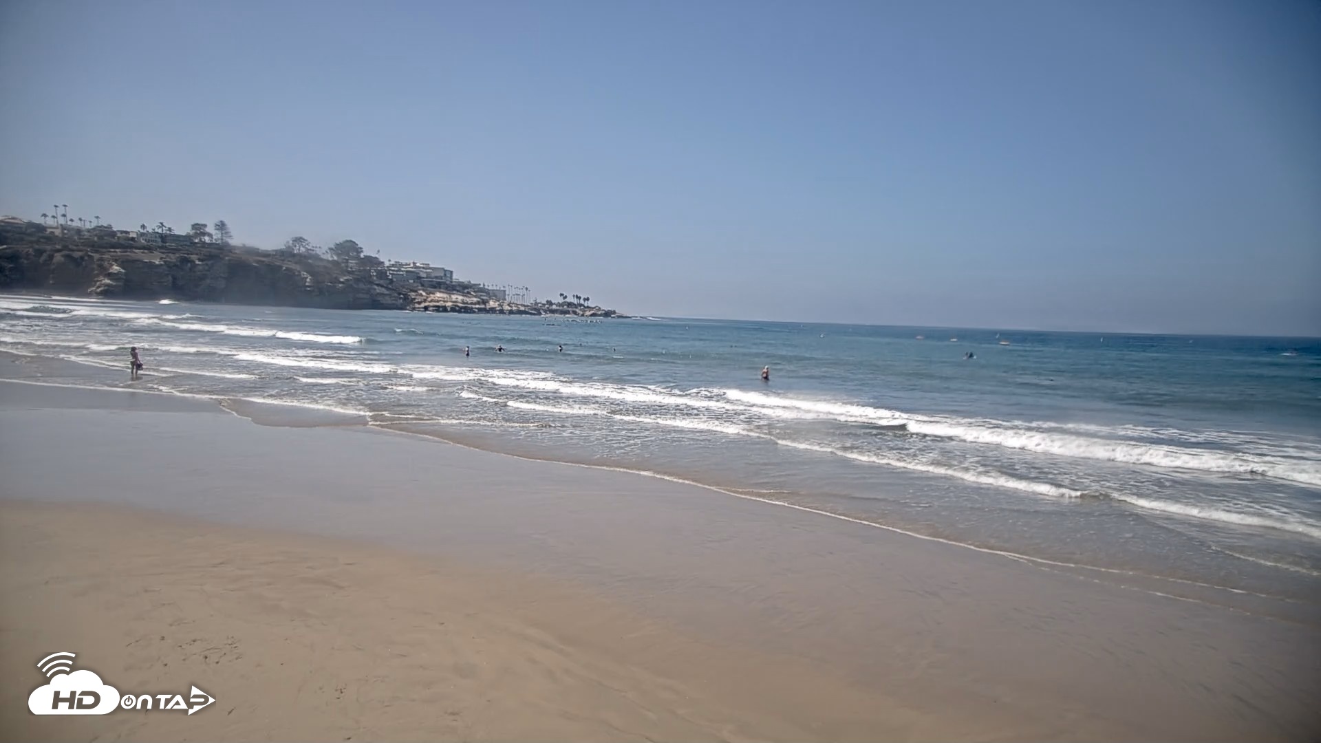 Snapshot of La Jolla Shores Live Surf Cam taken Oct 9, 2026, 12:53pm PDT